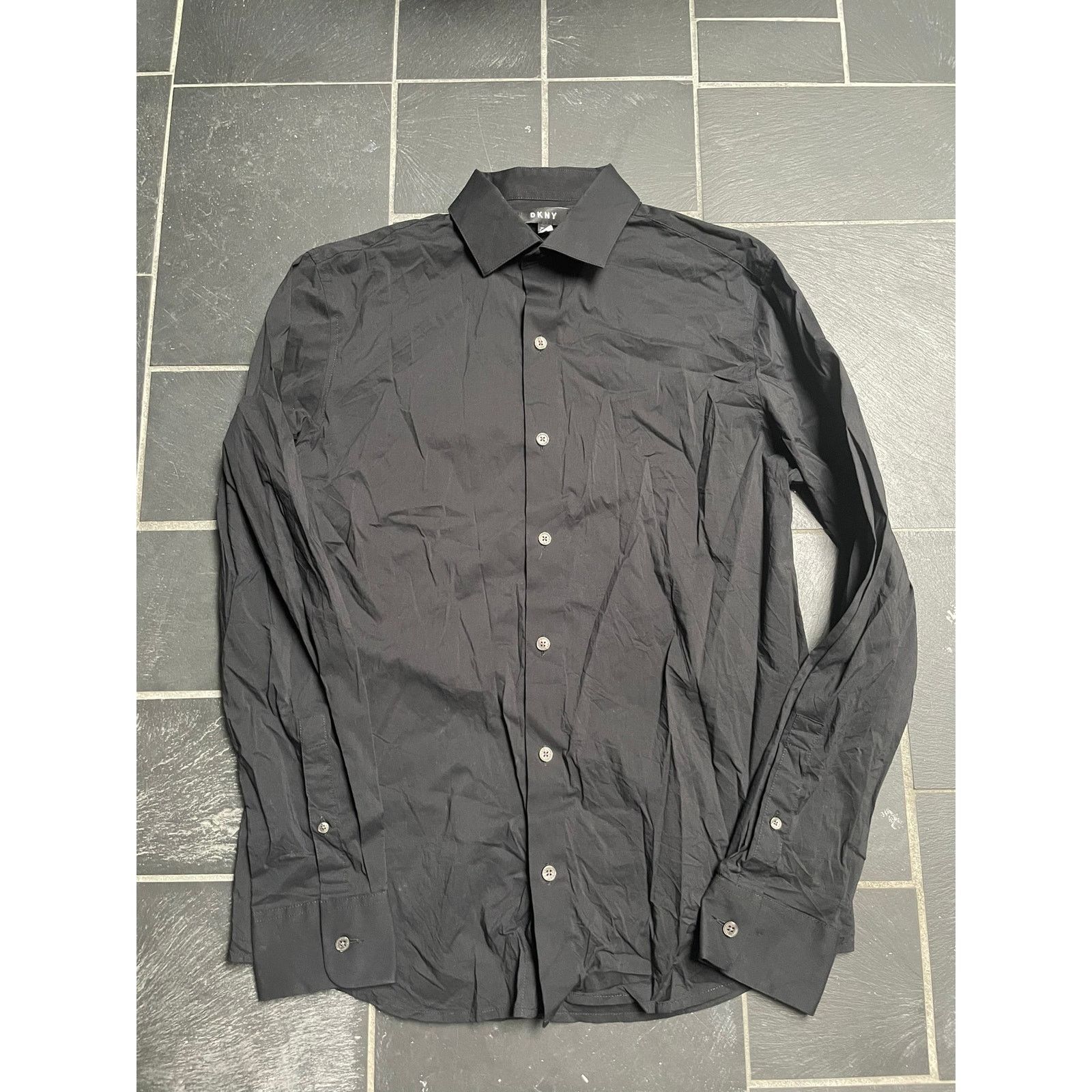 DKNY DKNY Black Button Up Size Medium Size US M / EU 48-50 / 2 - 1 Thumbnail