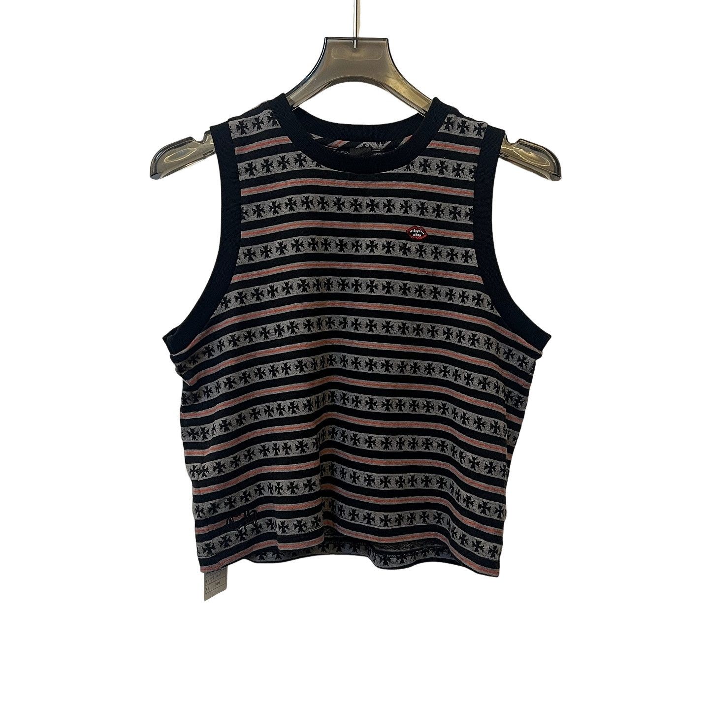 Chrome Hearts Chrome Hearts Hairy Cross Rib Tank Top Black | Grailed