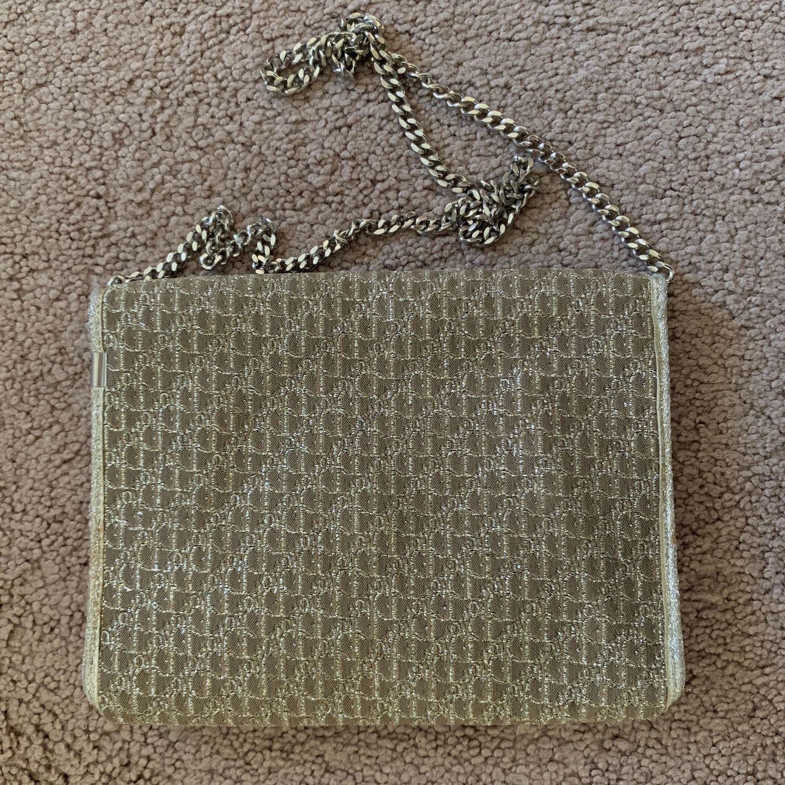 Dior Christian Dior trotter oblique light gold and champagne bag Size ONE SIZE - 2 Thumbnail
