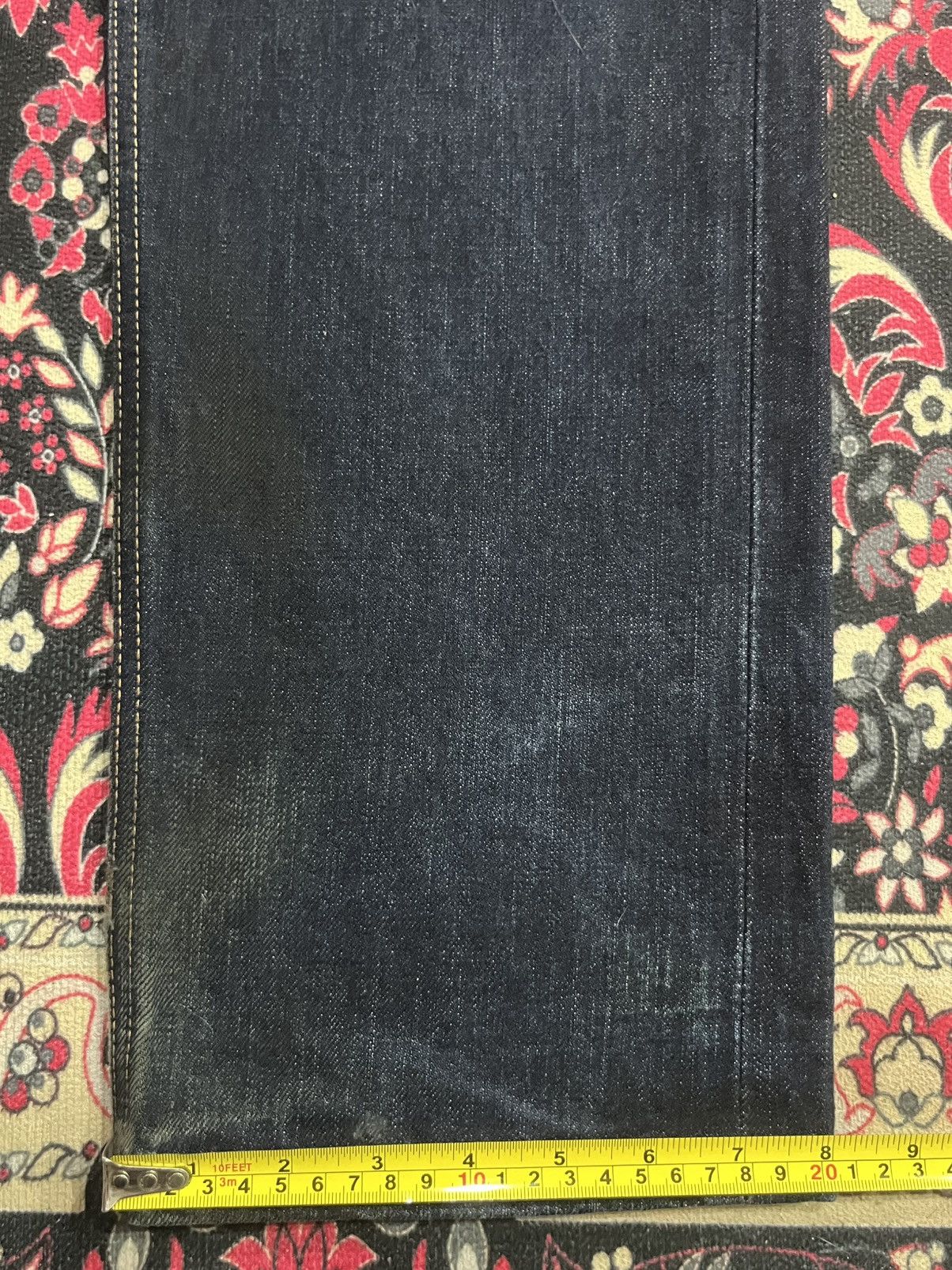 Sugar Cane ⚡️Selvedge⚡️Big John X Takeo Kikuchi Navy Blue Washed Raw Jean Size US 34 / EU 50 - 22 Thumbnail