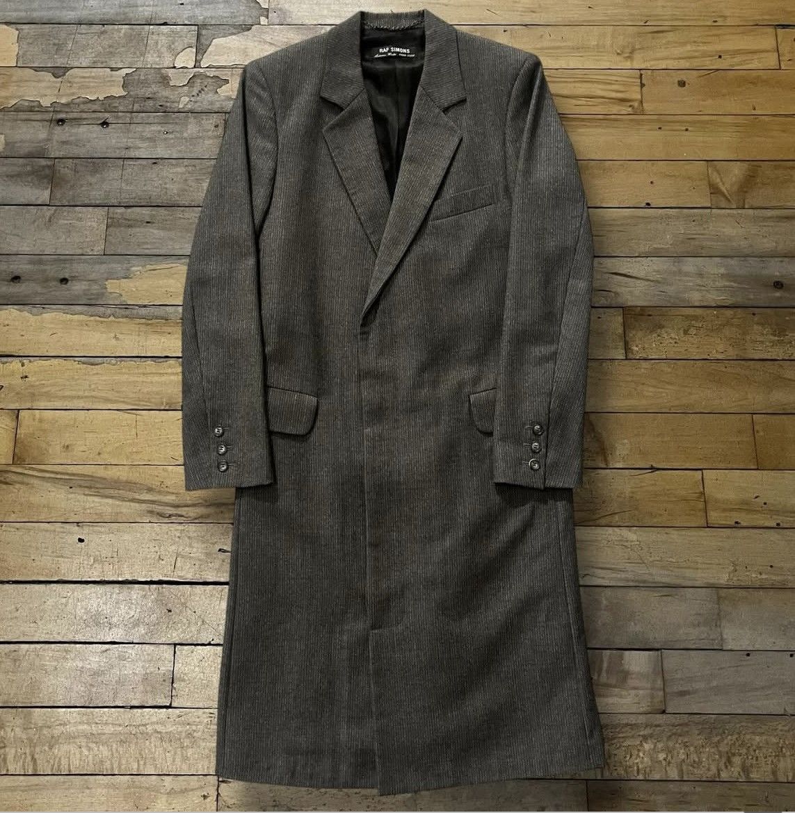 Raf Simons Raf Simons AW98-99 Wool Overcoat Size US S / EU 44-46 / 1 - 1 Thumbnail