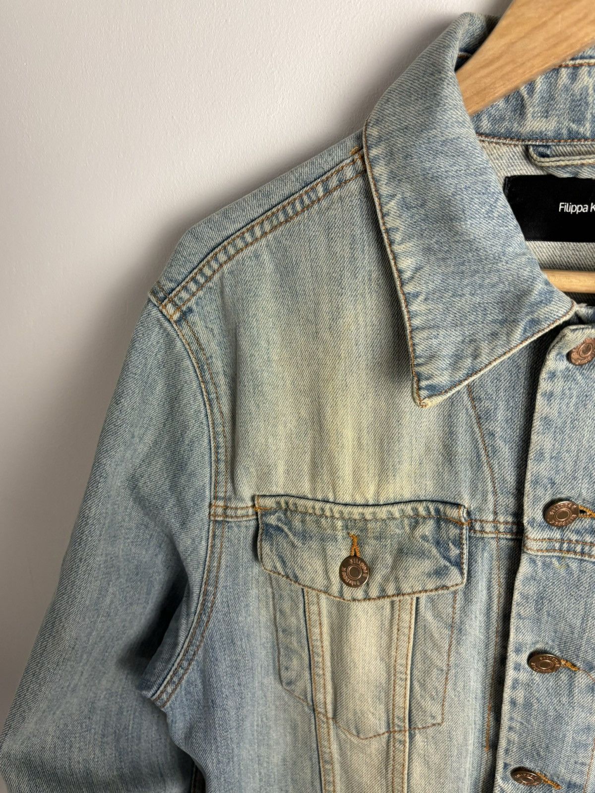 Filippa K Filippa K Washed Denim Jacket Size US S / EU 44-46 / 1 - 7 Thumbnail