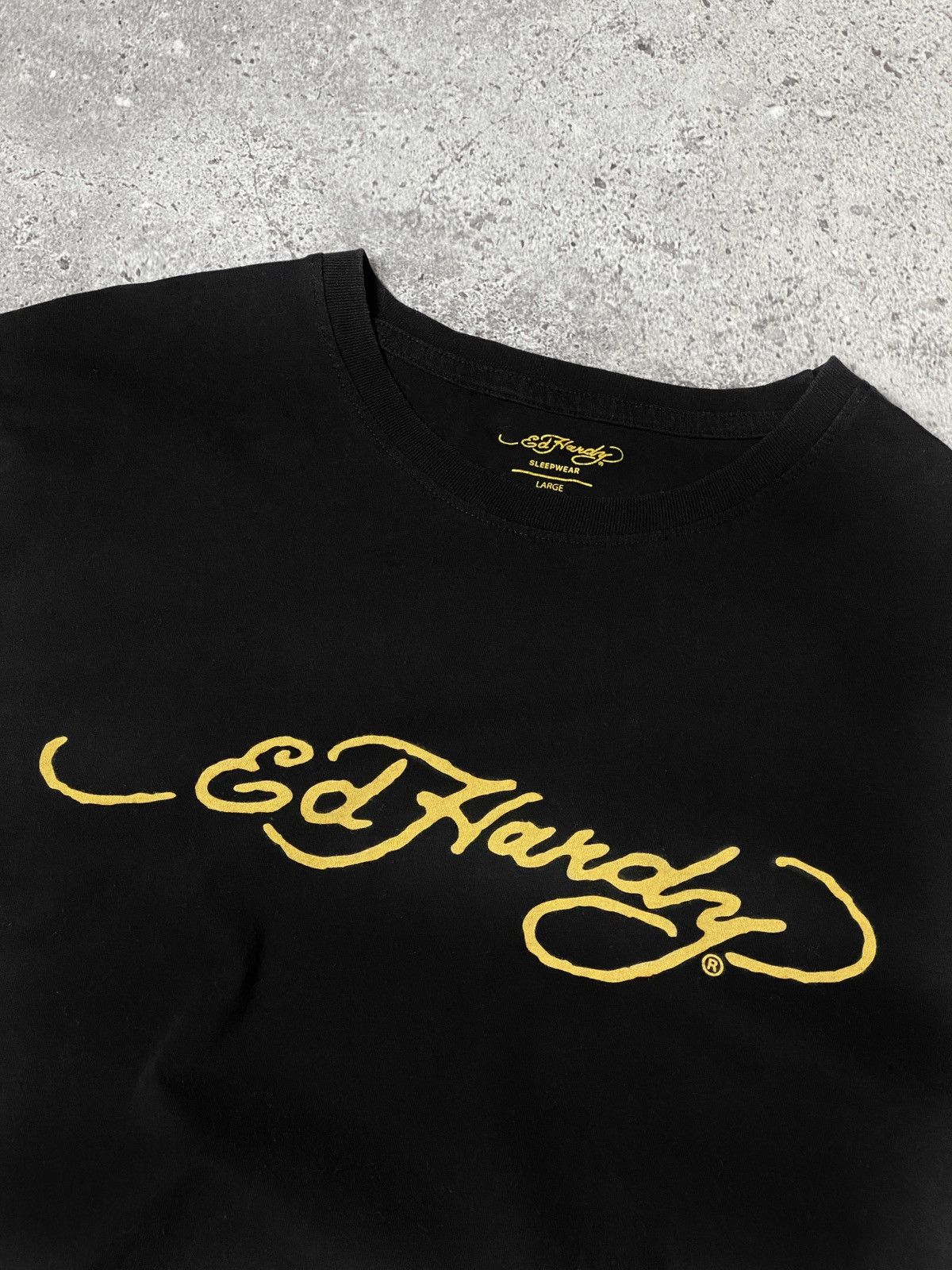 Ed Hardy × Vintage VINTAGE Y2K ED HARDY T-SHIRT TEE AUDIGIER Size US L / EU 52-54 / 3 - 2 Thumbnail