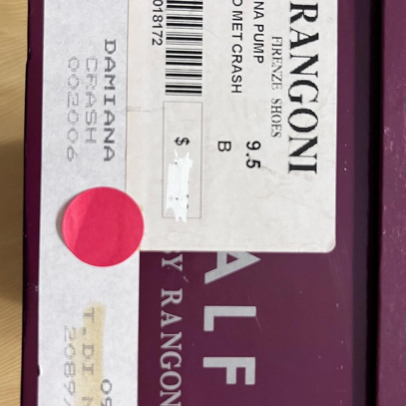 Other Rangoni Black Leather Heels Size US 9.5 / IT 39.5 - 9 Thumbnail