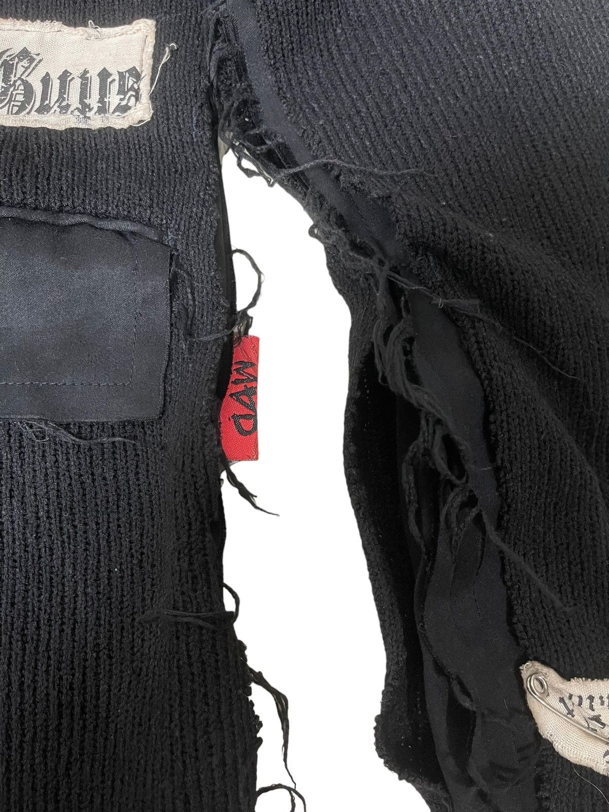 Japanese Brand Vintage Mad Reconstructed Punk Jacket Size US L / EU 52-54 / 3 - 7 Thumbnail