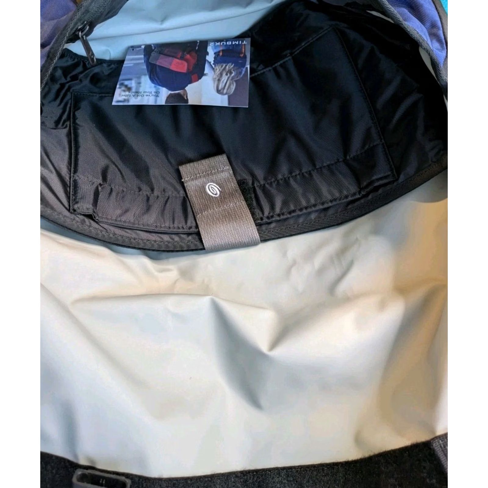 Vintage TIMBUK2 Pretty Little Liars Messenger Bag School Laptop Shoulder Strap Blue Travel NWT Size ONE SIZE - 7 Thumbnail