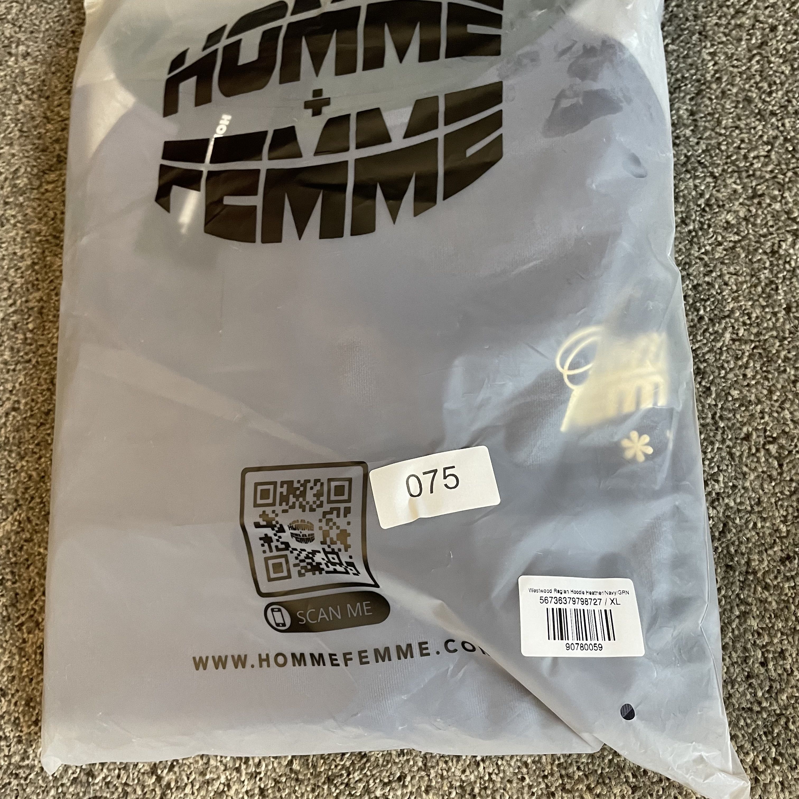 Homme + Femme La Homme+Femme Westwood Raglan with Pockets Size US XL / EU 56 / 4 - 5 Thumbnail