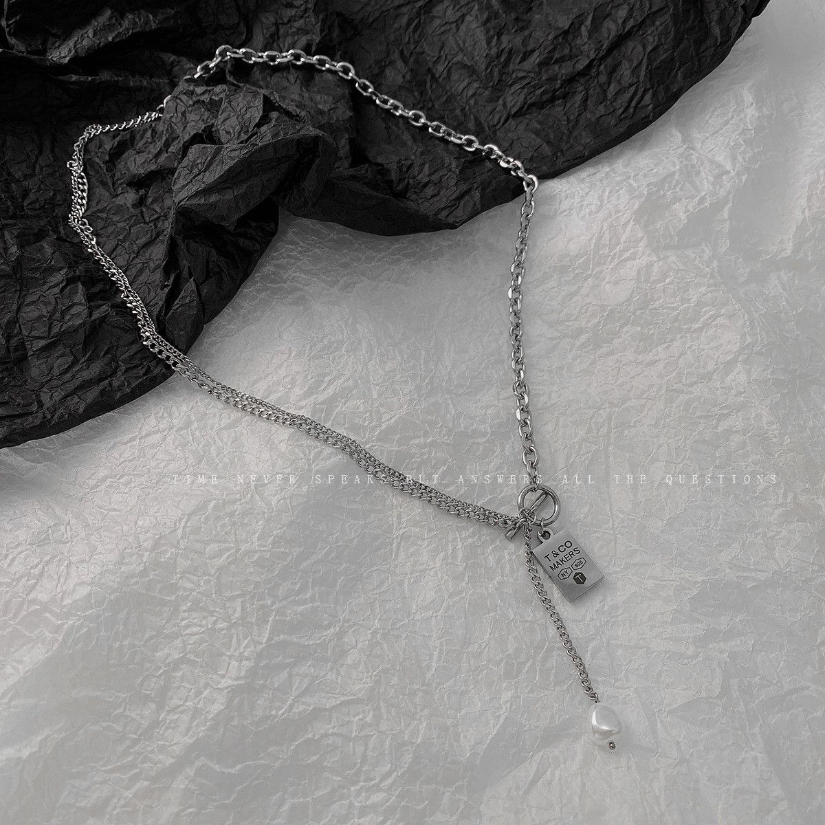 Other Vibe STEAL! Y2K Chains Necklace Chain Size ONE SIZE - 4 Thumbnail