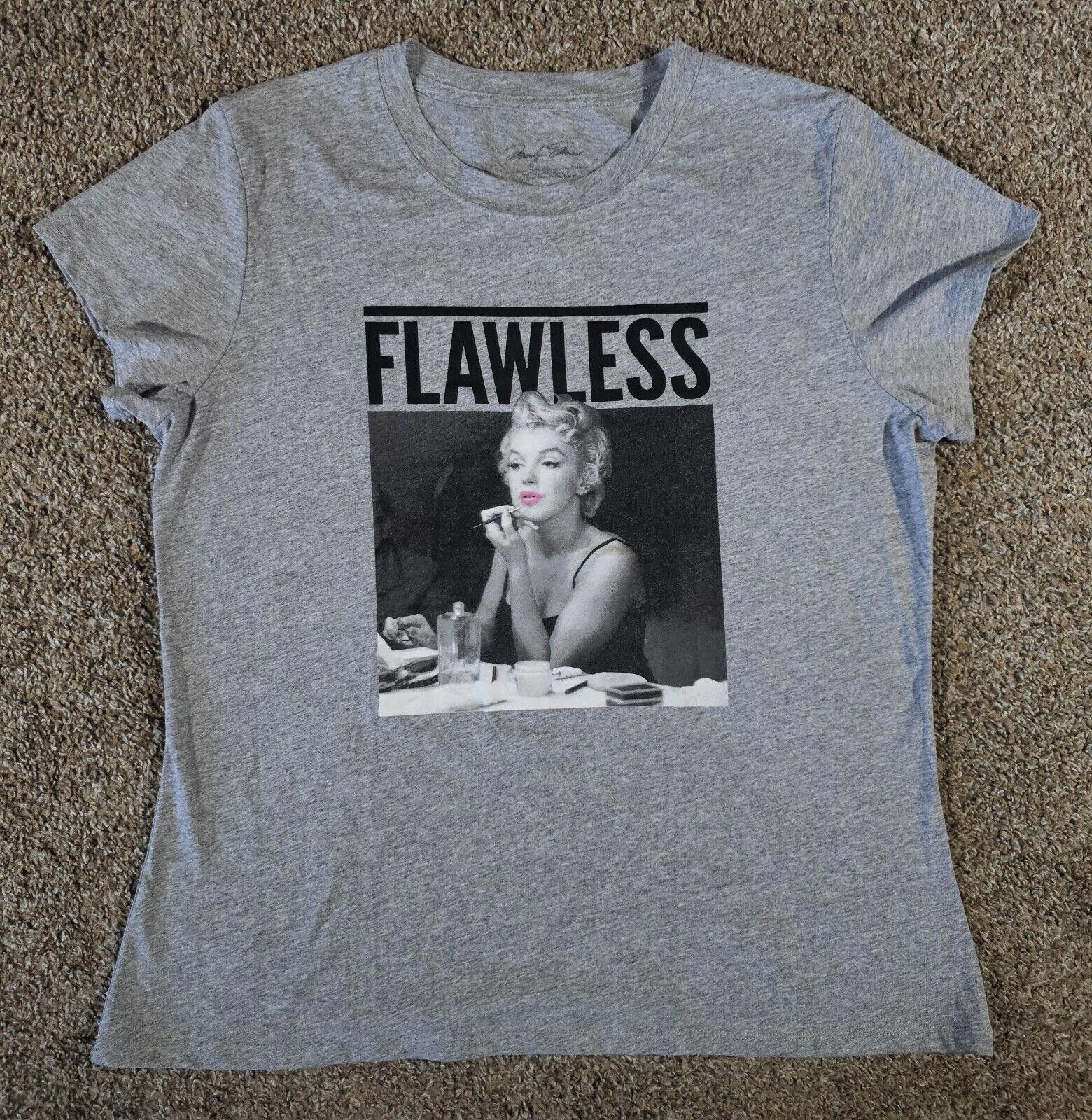 Designer Marilyn Monroe Flawless 3xl t-shirt Size 3XL / US 20-22 - 1 Thumbnail