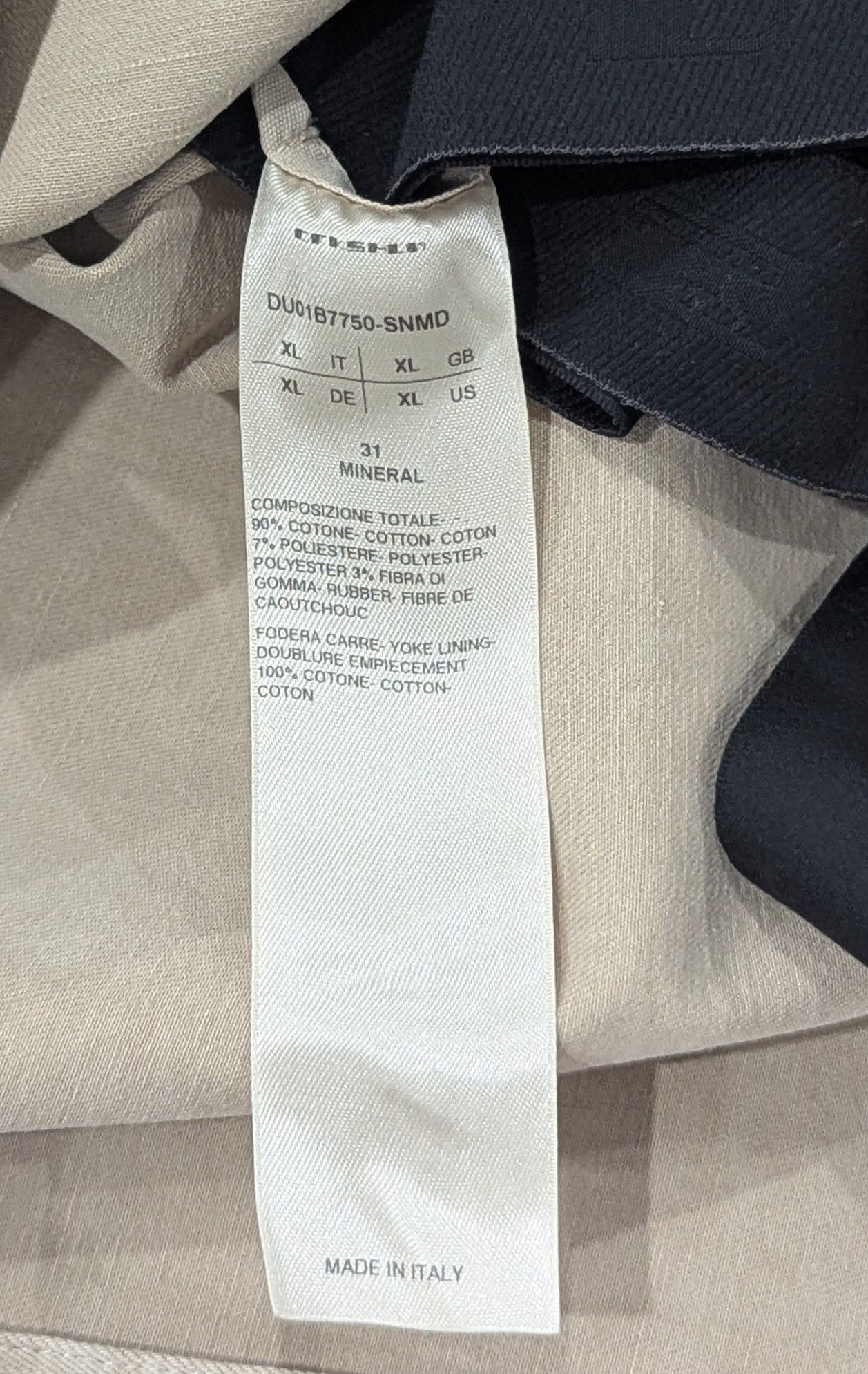 Rick Owens Drkshdw DRKSHDW Rick Owens Patch Pocket Button Up Shirt Mineral XL Size US XL / EU 56 / 4 - 8 Thumbnail