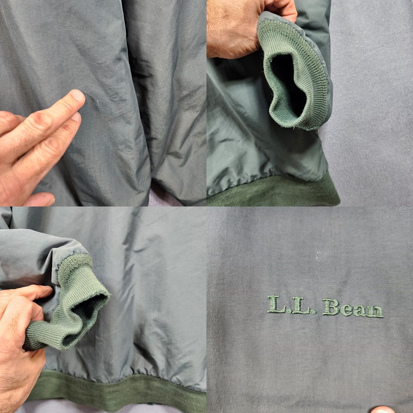 Vintage VINTAGE LL Bean Jacket Bomber XLT XL Tall Green Lined Insulated Outdoors Men's Size US XL / EU 56 / 4 - 9 Thumbnail