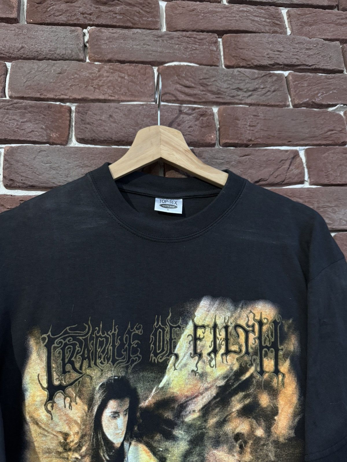 Band Tees 90s Cradle Of Filth Vempire Metal Band Tshirt Vintage Rare Size US M / EU 48-50 / 2 - 5 Thumbnail