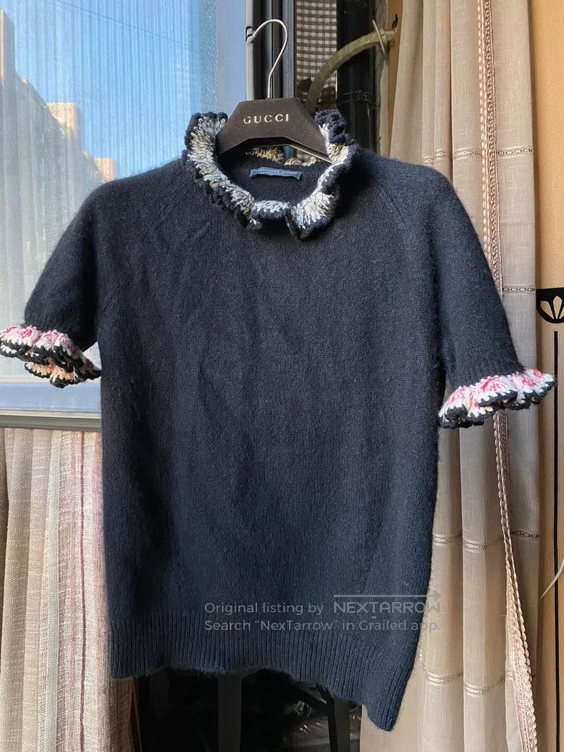 Alexander McQueen Alexander Mcqueen Cashmere short sleeves Size S / US 4 / IT 40 - 2 Thumbnail