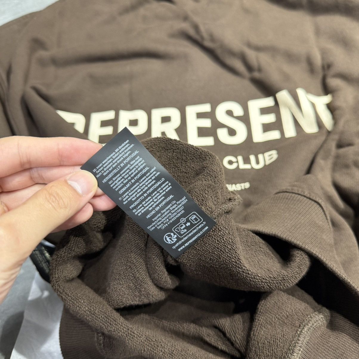 Represent Clo. Represent Owners Club Sweatshirt Sweater - Brown Size US L / EU 52-54 / 3 - 7 Thumbnail