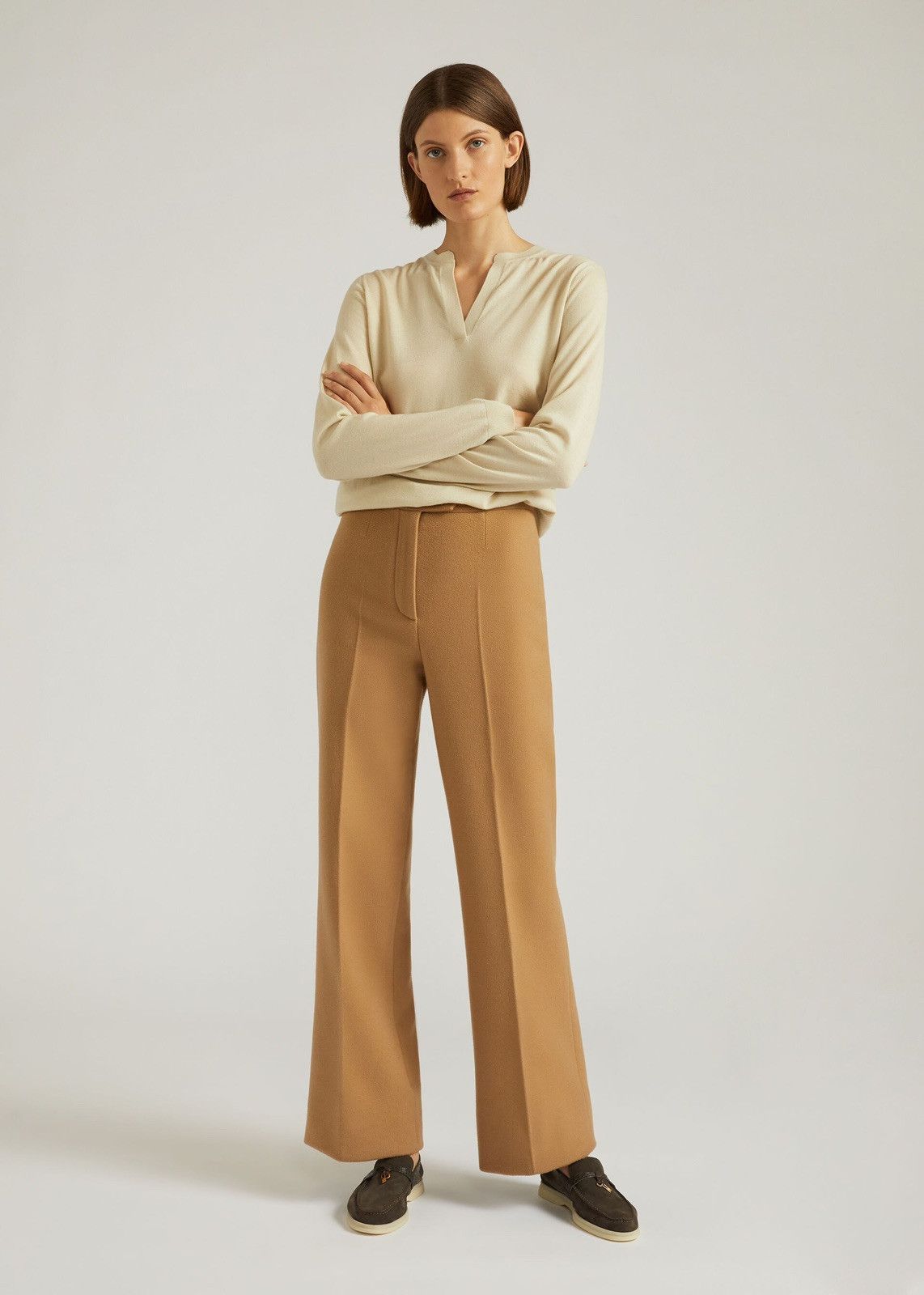 Loro Piana o1srvl11e0424 Trouser in Brown Size 26" / US 2 / IT 38 - 2 Thumbnail