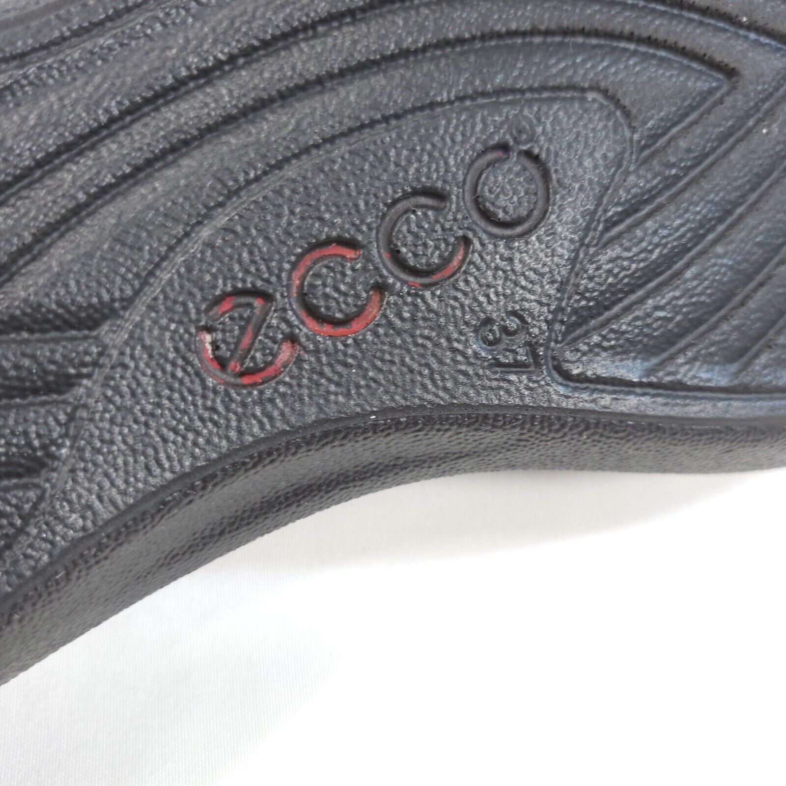 Ecco Ecco Patent Slingback Buckle Sandals Women Size 6.5 37 Black Size US 6.5 / IT 36.5 - 6 Thumbnail