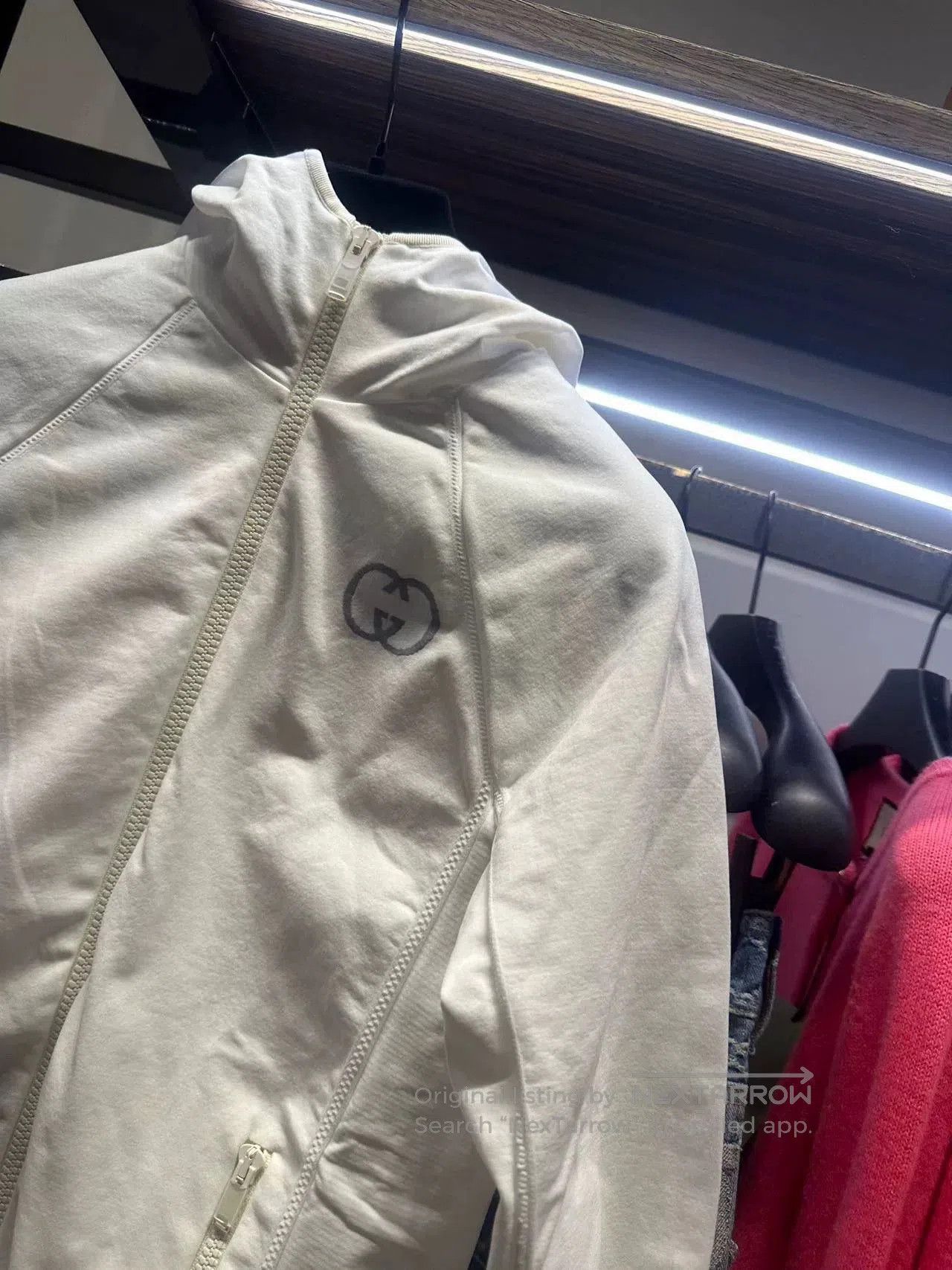 Gucci Gucci Women's White Zip Jacket. Size US L / EU 52-54 / 3 - 2 Thumbnail