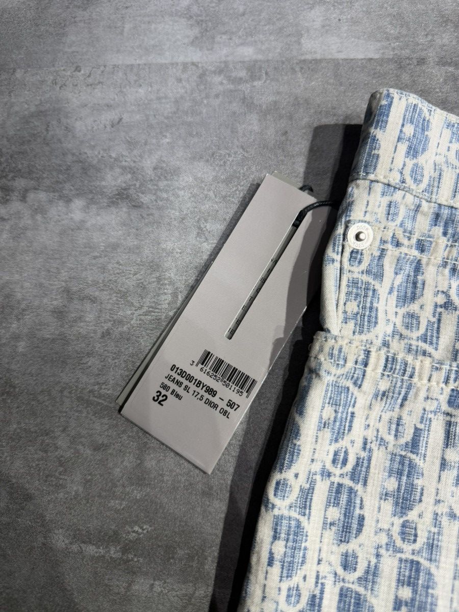 Dior Dior Oblique Slim-fit Jeans Size US 32 / EU 48 - 8 Thumbnail