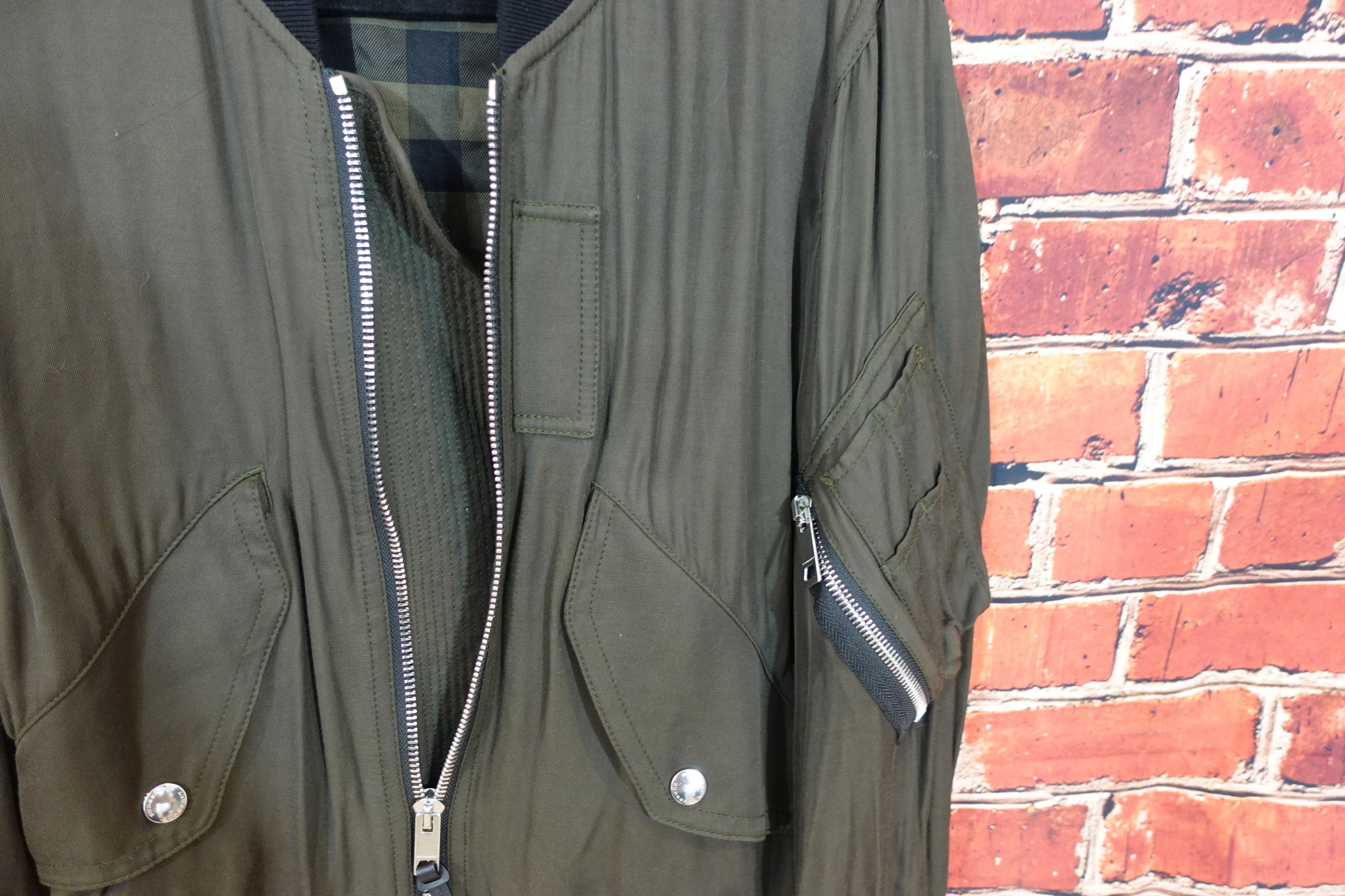 Burberry Burberry Aviator Light Jacket in Olive Size US M / EU 48-50 / 2 - 2 Thumbnail