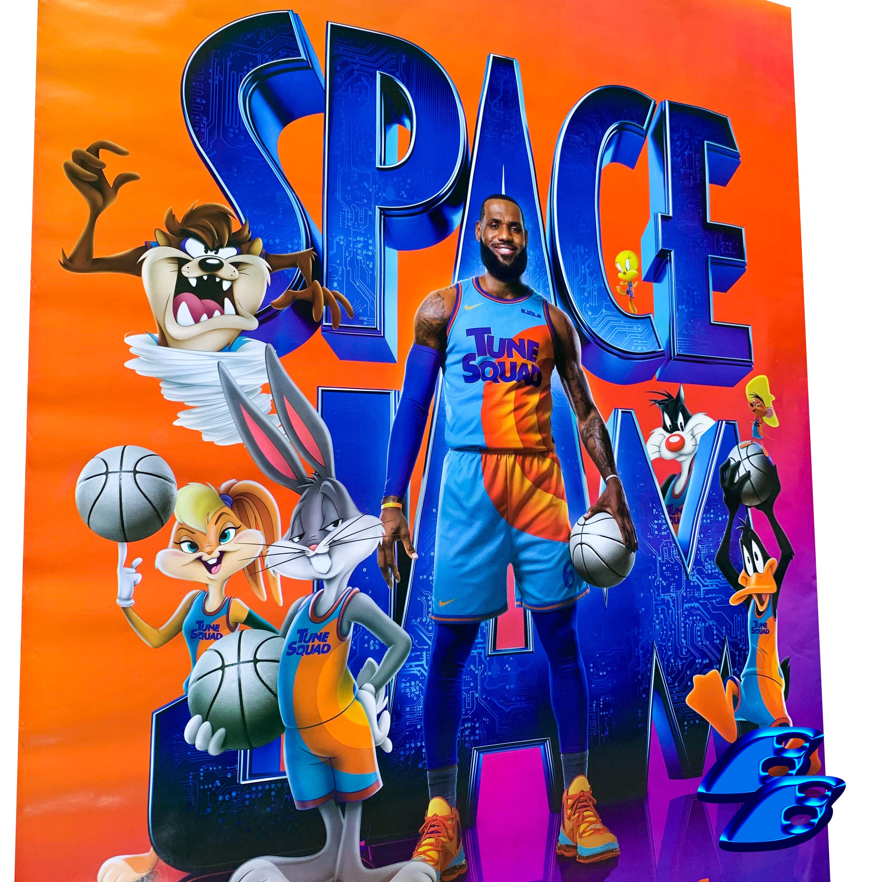 Other SPACE JAM LEBRON JAMES MOVIE CINEMA POSTER Size ONE SIZE - 2 Thumbnail
