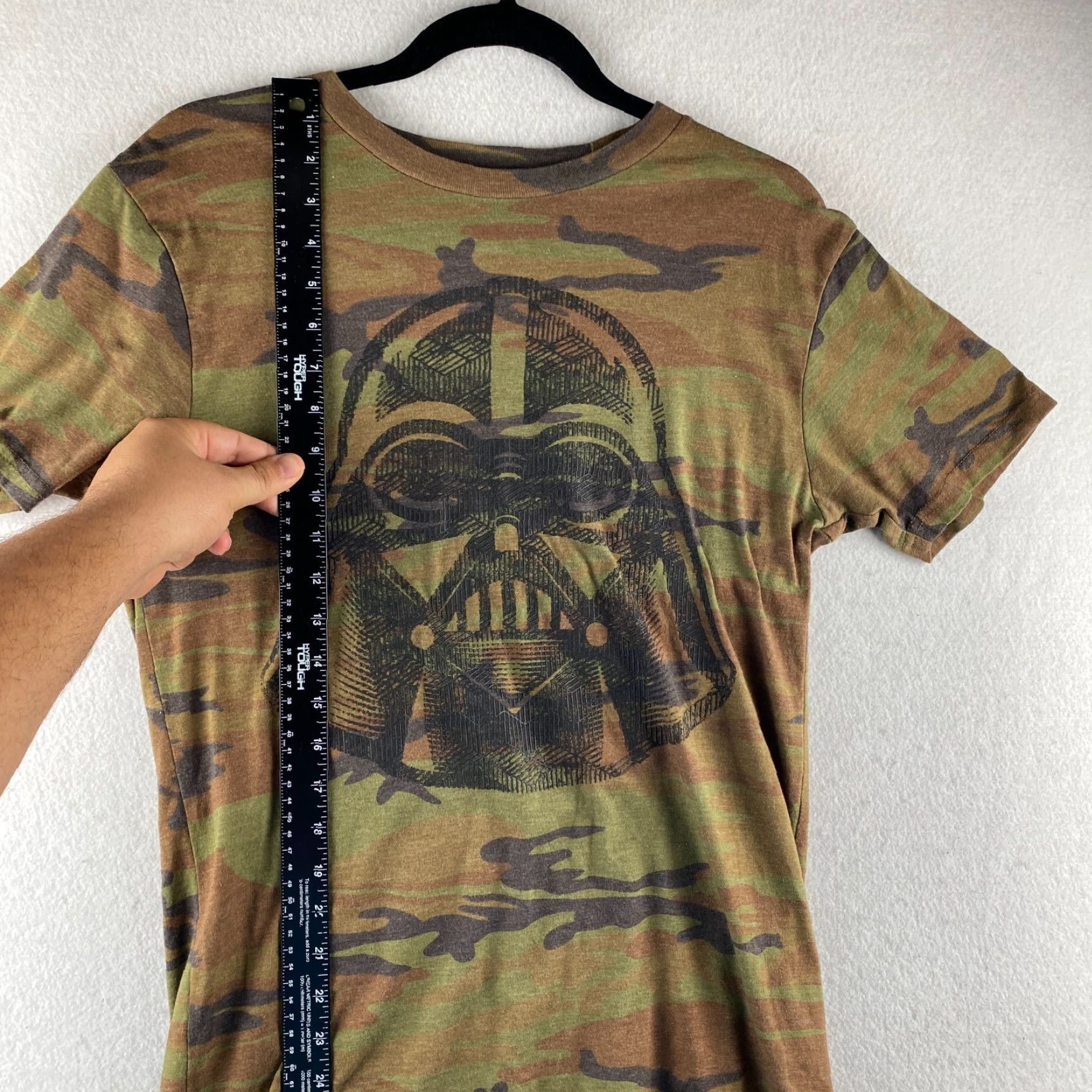 Disney Disney Star Wars Shirt Mens Small S Green Camo Darth Vader Tee Size US S / EU 44-46 / 1 - 7 Thumbnail