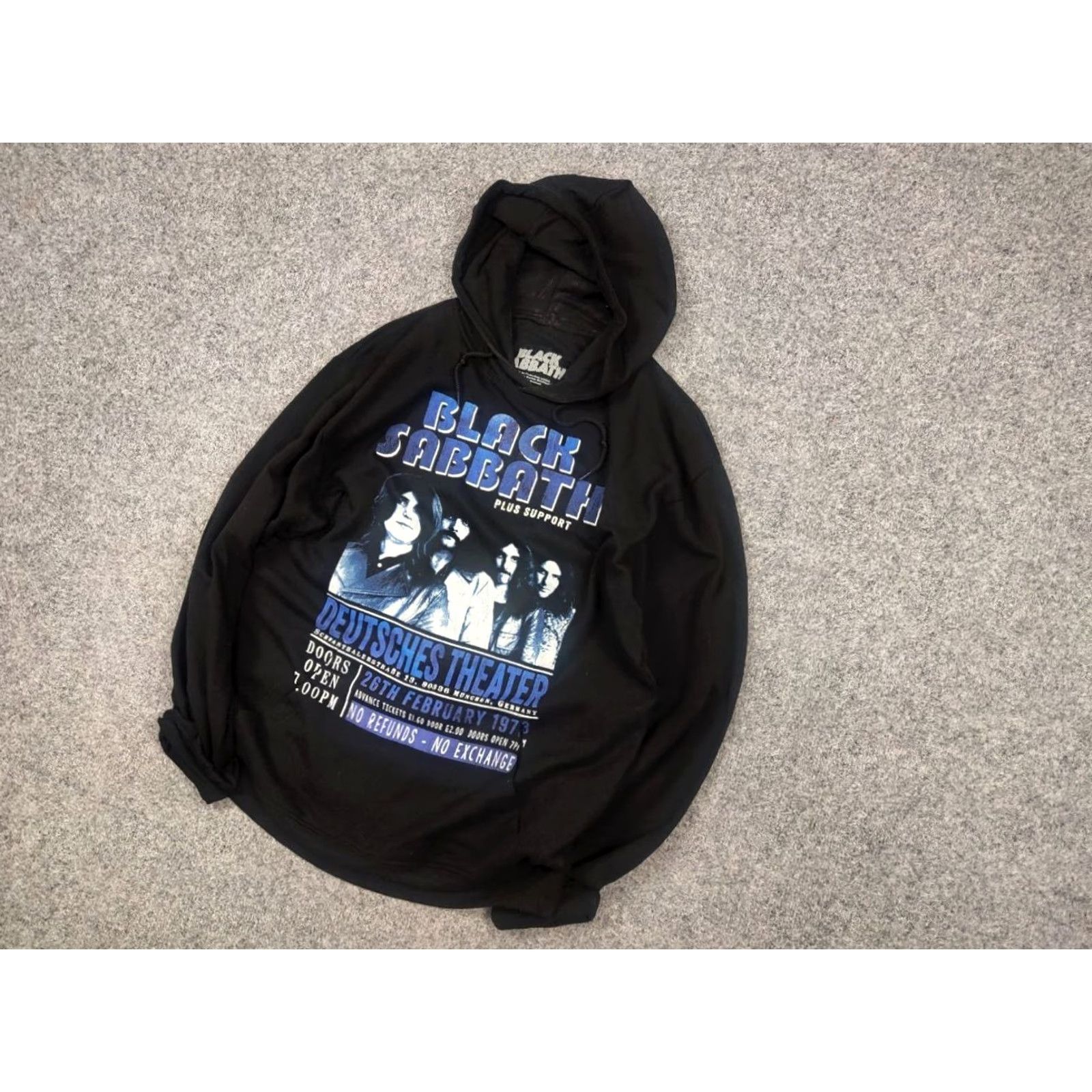 Vintage VINTAGE Black Sabbath Hoodie Size US M / EU 48-50 / 2 - 3 Thumbnail