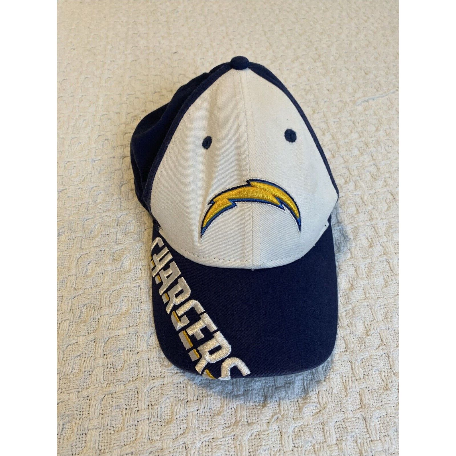 New Era Los Angeles Chargers Cap Hat Adjustable New Era 9Forty Bolt Size ONE SIZE - 1 Thumbnail