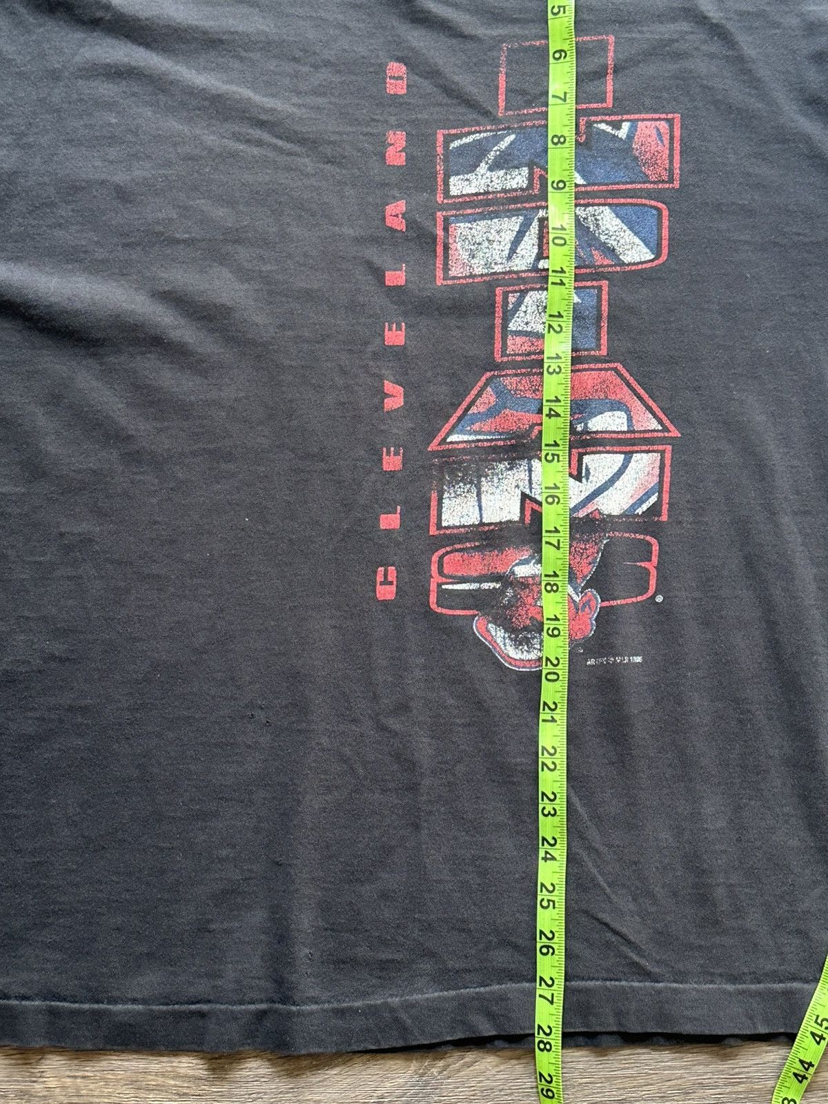 Vintage Vintage Cleveland Indians tee Size US XL / EU 56 / 4 - 6 Thumbnail