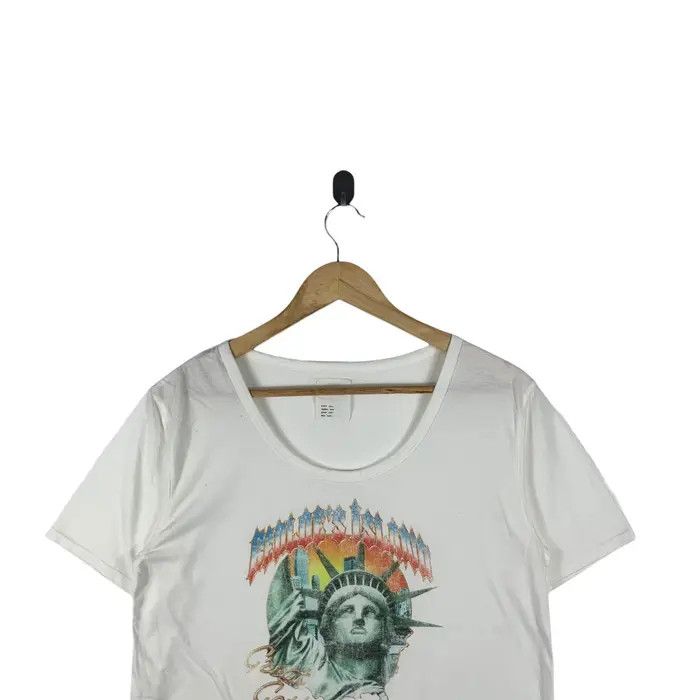 Vintage PAGEBOY GOTHAM CITY Bedloe’s Island Liberty Tee Shirt Size M / US 6-8 / IT 42-44 - 2 Thumbnail