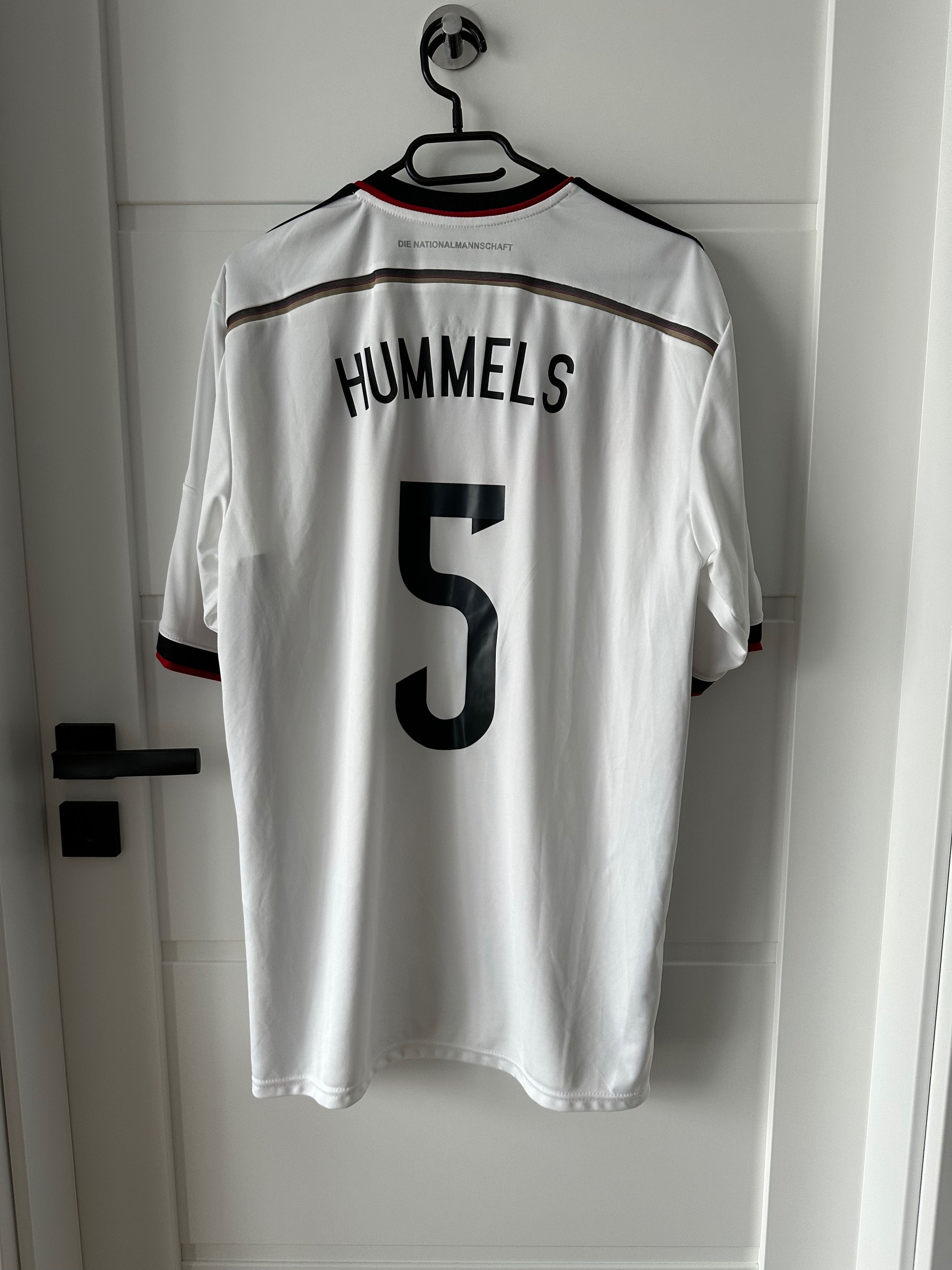 Vintage REPLICA 2014 Germany Deutschland #5 Hummels home jersey Size US XL / EU 56 / 4 - 9 Thumbnail