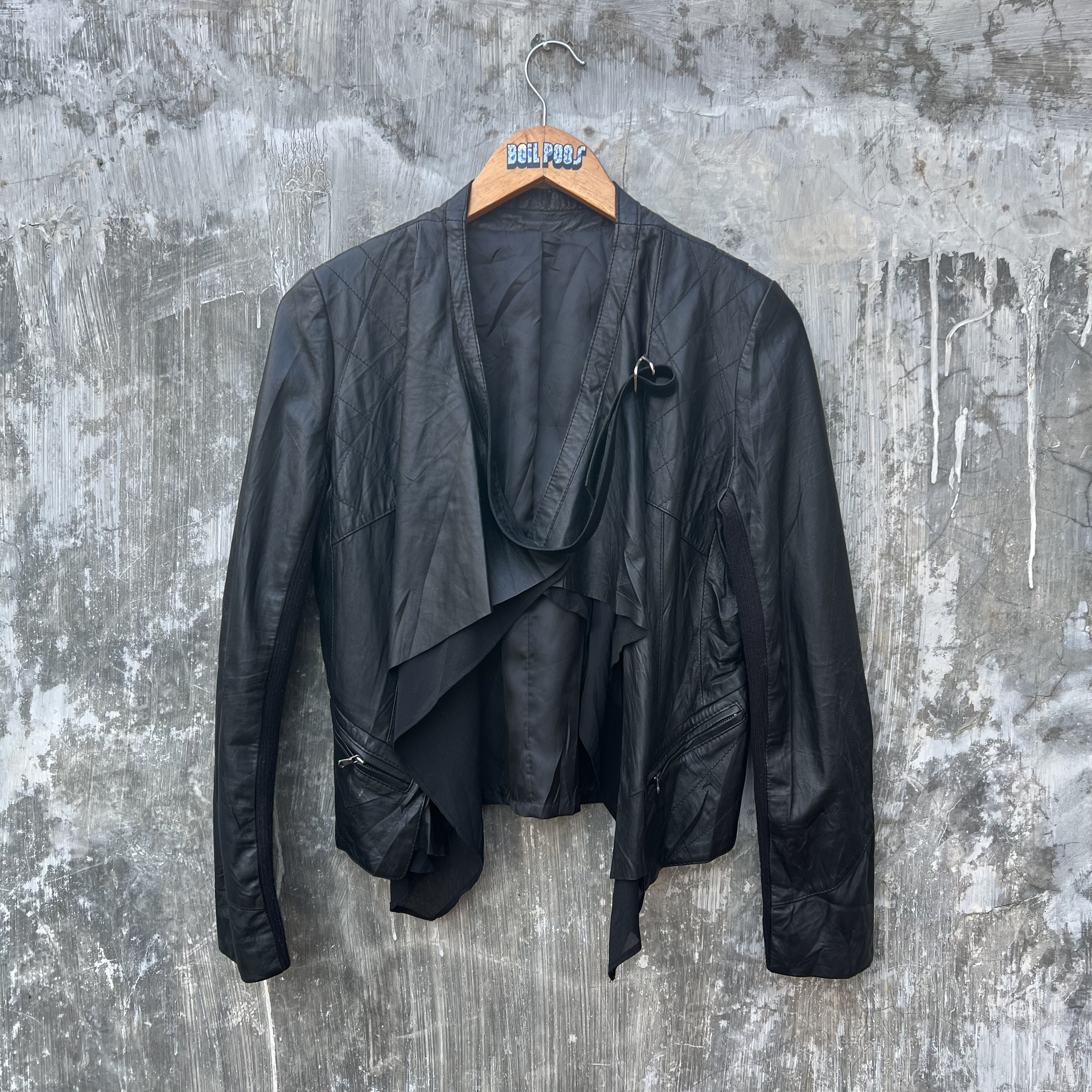 Other Ramones biker jacket women Italian Lamb skin Size S / US 4 / IT 40 - 1 Thumbnail