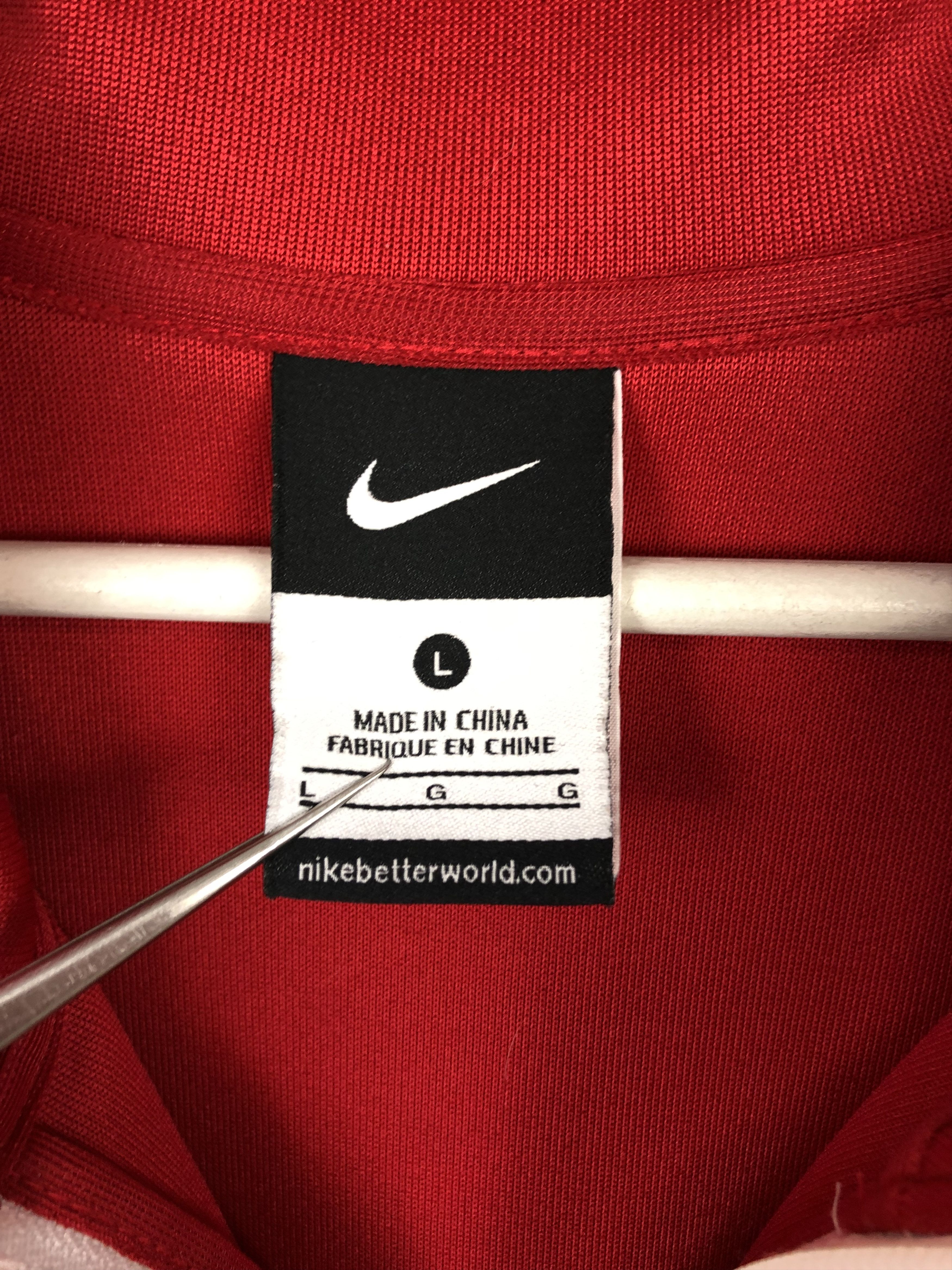 Nike Nike Manchester United Football Jacket Soccer Track Top Size US L / EU 52-54 / 3 - 8 Thumbnail