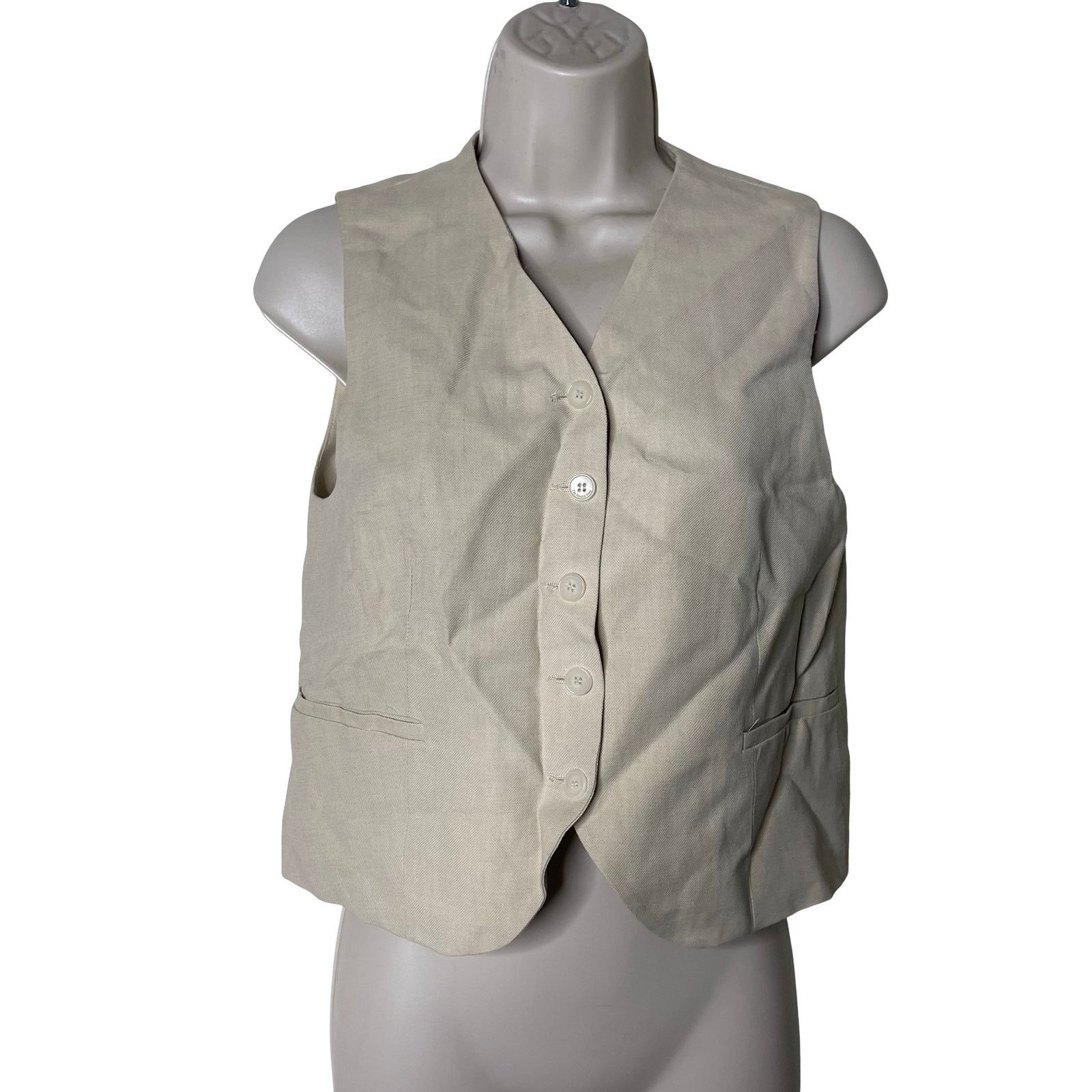 Other The Frankie Shop Chelsea Vest in Beige size XS Size XS / US 0-2 / IT 36-38 - 2 Thumbnail