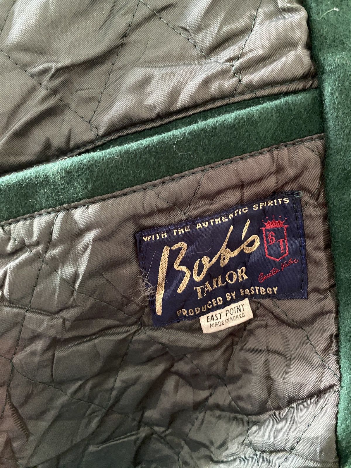 Vintage Vintage East Boy Bobs Taylor Hoodie Varsity Jacket Size US L / EU 52-54 / 3 - 11 Thumbnail