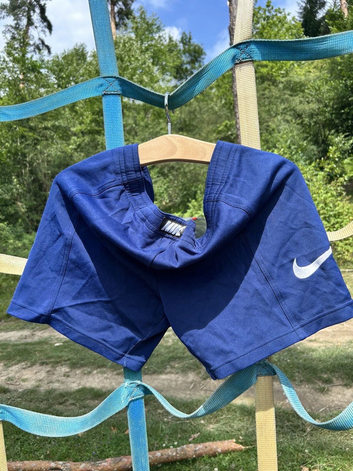 Nike Nike Vintage 90s Jogger Shorts Activewear Embroidered XL Size US 42 / EU 58 - 5 Thumbnail