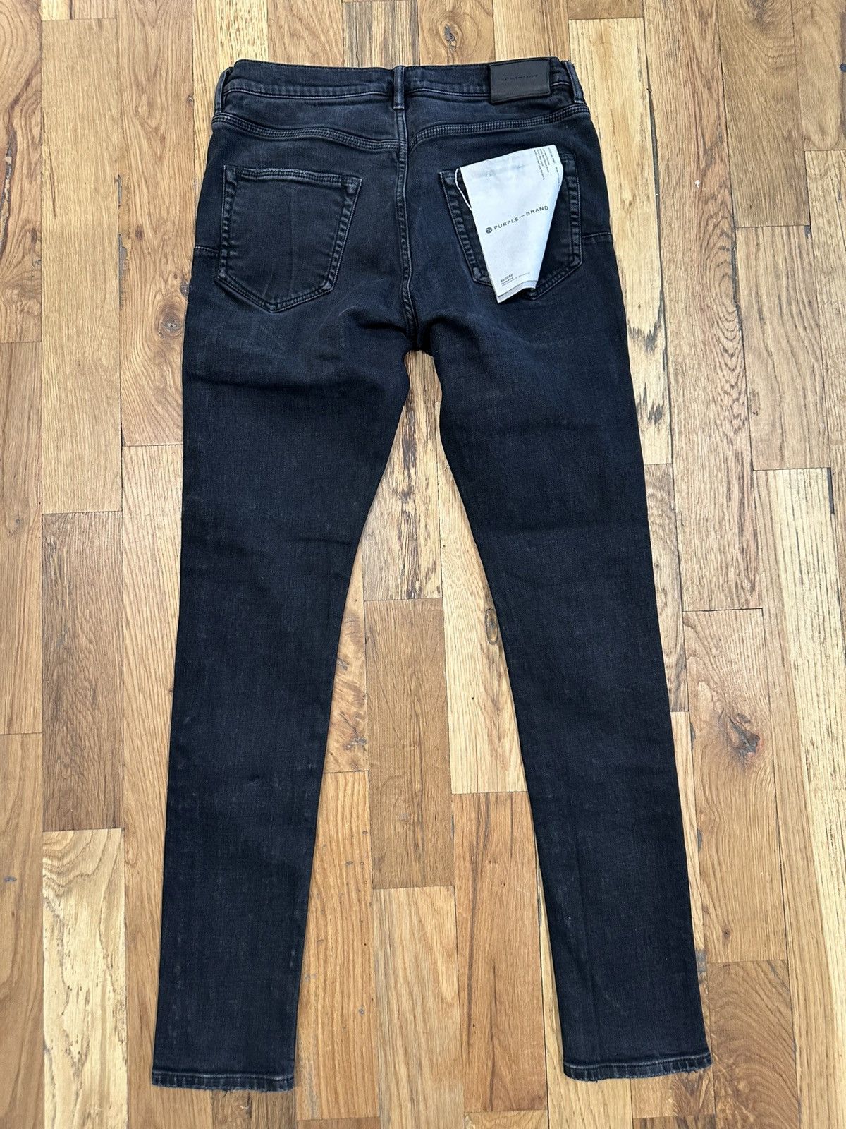 Purple Brand Purple Brand Plain Black Denim Jeans Size 30 Size US 30 / EU 46 - 2 Thumbnail