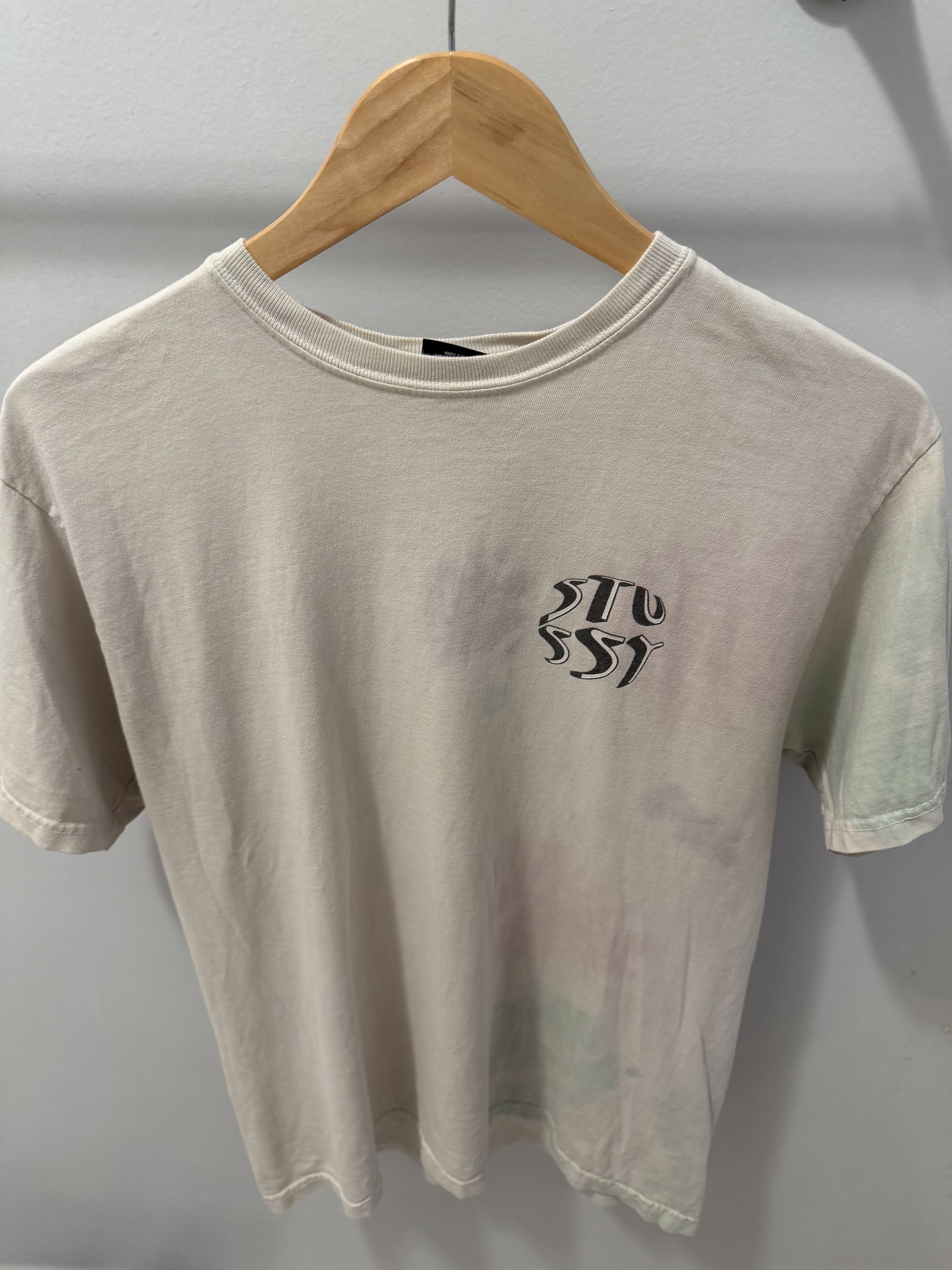 Stussy Stüssy “No Waves” Tee | Back Print Graphic | Tie-Die Size US M / EU 48-50 / 2 - 1 Thumbnail