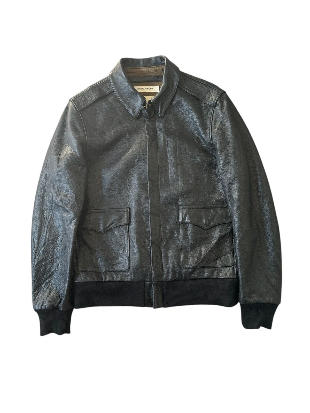 Japanese Brand × Vivastudio 🔥Rare🔥 Viva Studio Corporate Rock & Roll leather jacket Size US M / EU 48-50 / 2 - 2 Thumbnail