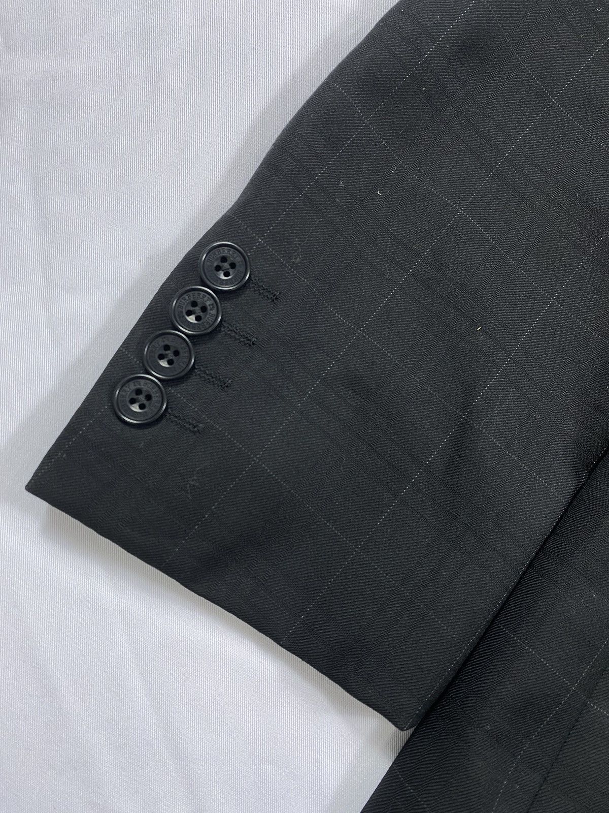 Burberry Vintage Burberry’s Suit Double Blazer Size 38R - 11 Thumbnail