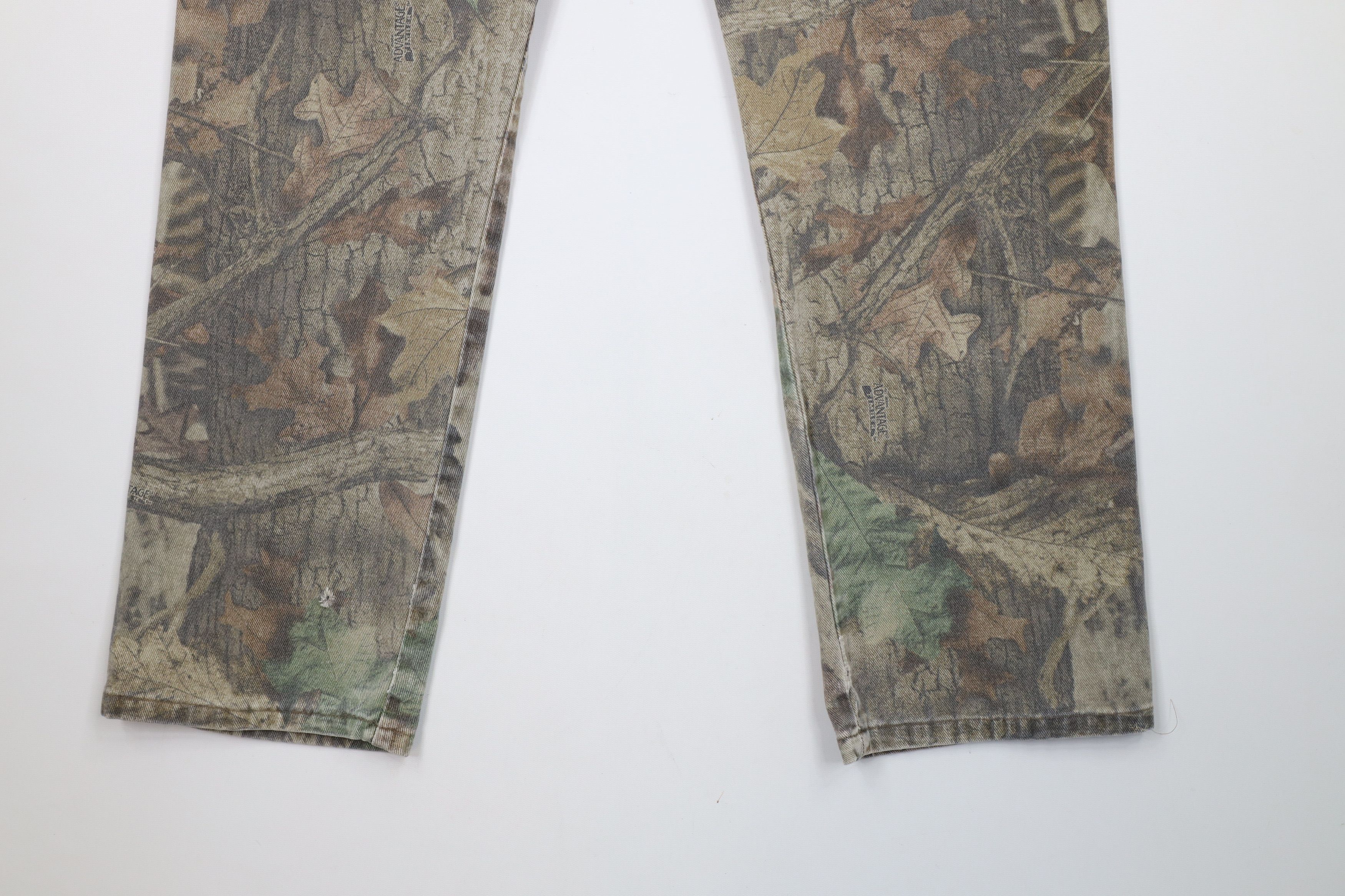 Vintage × Walls Vintage 90s Walls Advantage Camouflage Denim Jeans USA Size US 34 / EU 50 - 15 Thumbnail