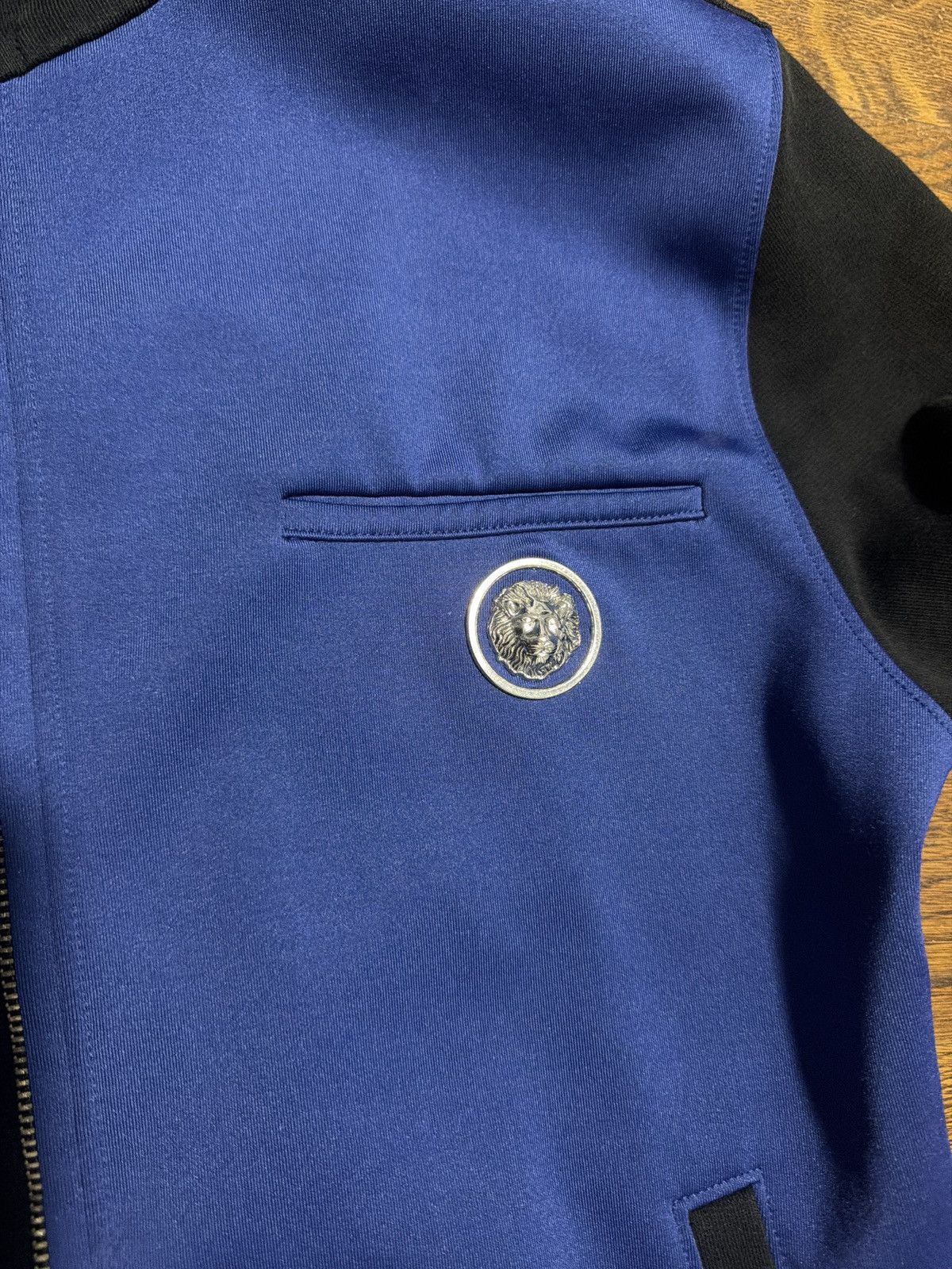 Versus Versace Blue and Black Versace zip-up Size US S / EU 44-46 / 1 - 3 Thumbnail