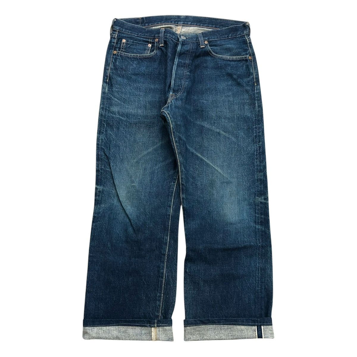 Japanese Brand Vintage Kapital Country Japan Black Washed Jeans Size US 34 / EU 50 - 1 Thumbnail