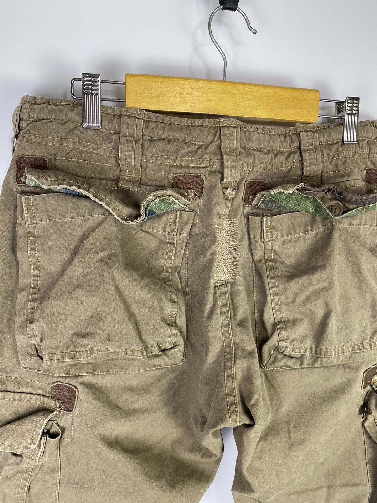 Alpha Industries Alpha industries cargo adjustable patchwork pant Size US 33 - 11 Thumbnail