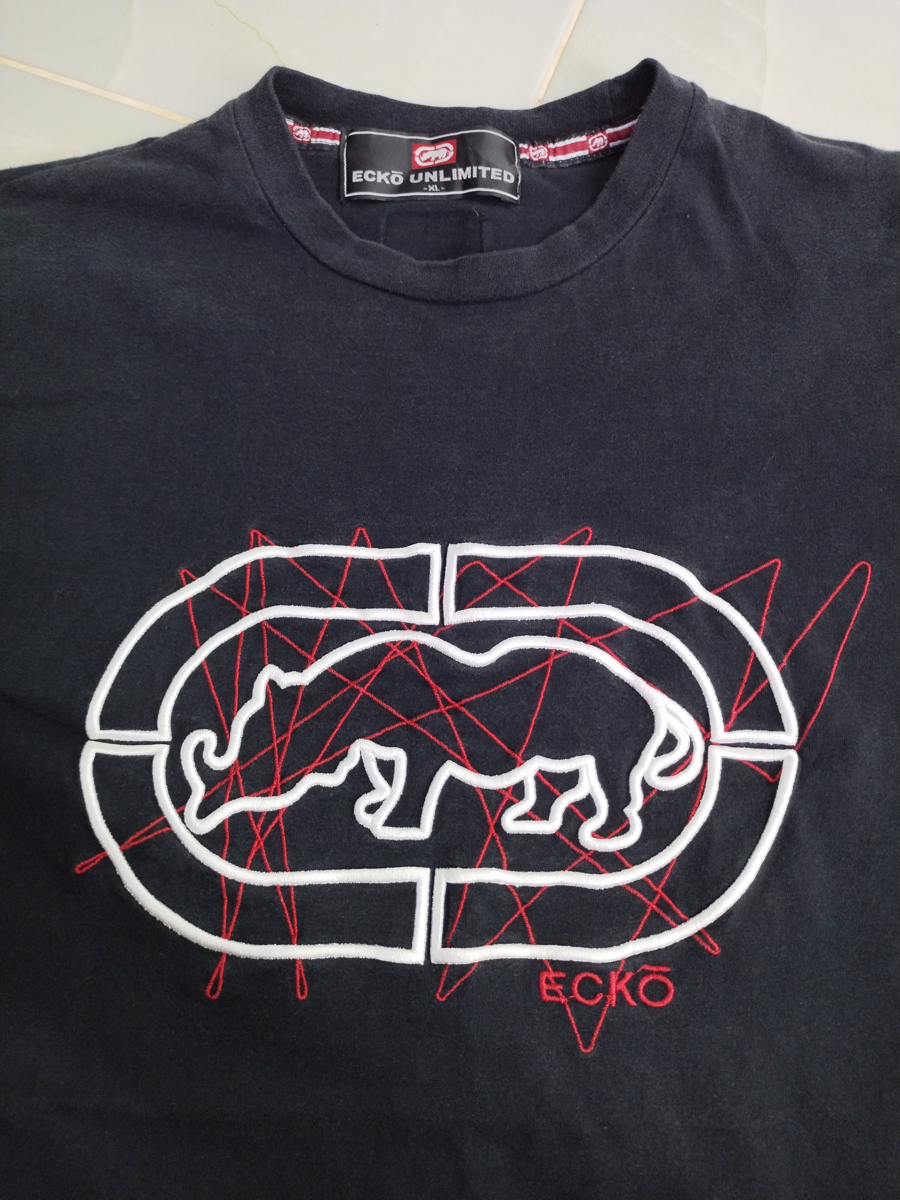 Ecko Unltd. Vintage Ecko Unltd. Embroidered Logo Shirt Tee Rare Size US M / EU 48-50 / 2 - 4 Thumbnail