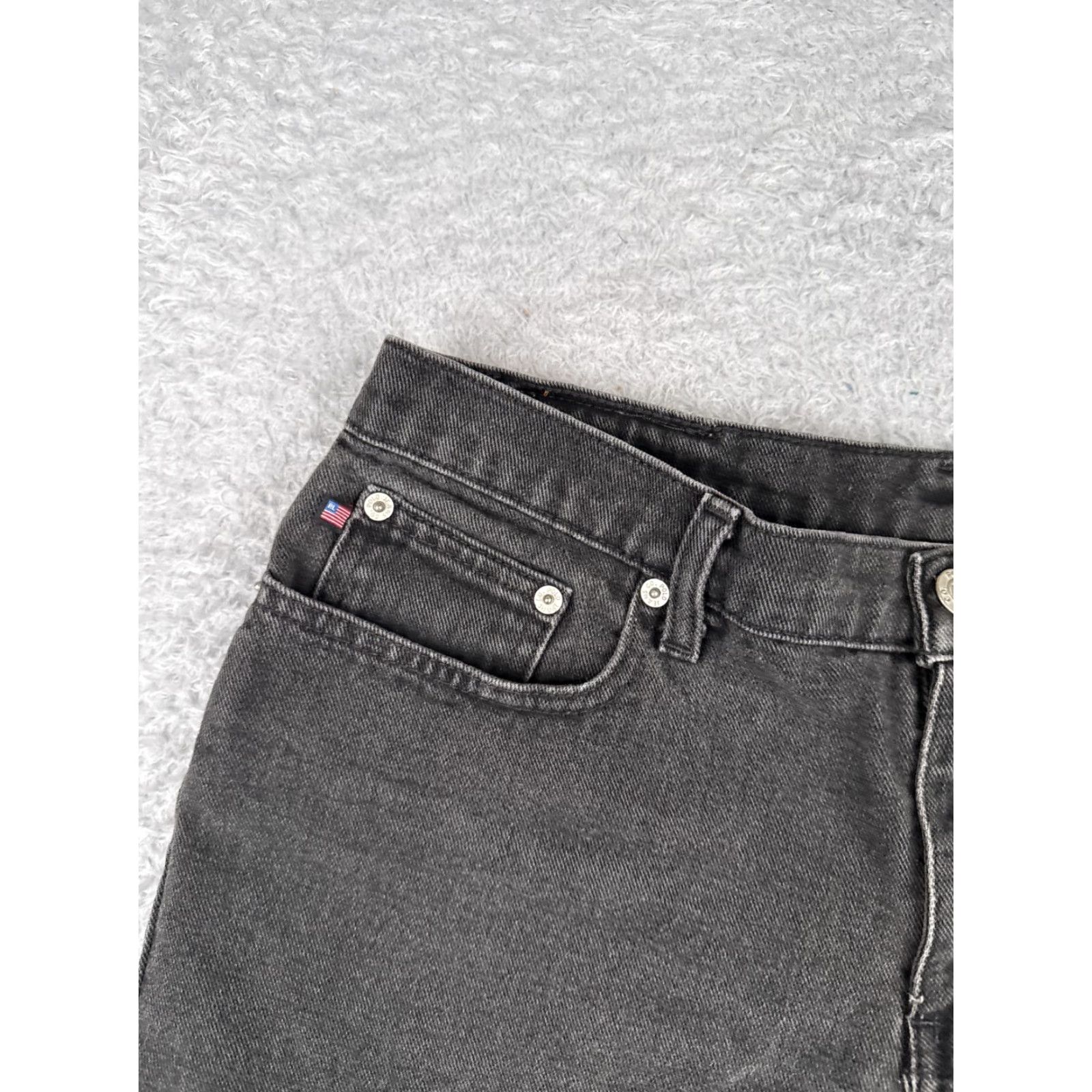Polo Ralph Lauren Polo Jeans Co Ralph Lauren Shorts Womens 30 Black Denim Low Rise Cotton 30x4.5 Size 30" / US 8 / IT 44 - 4 Thumbnail