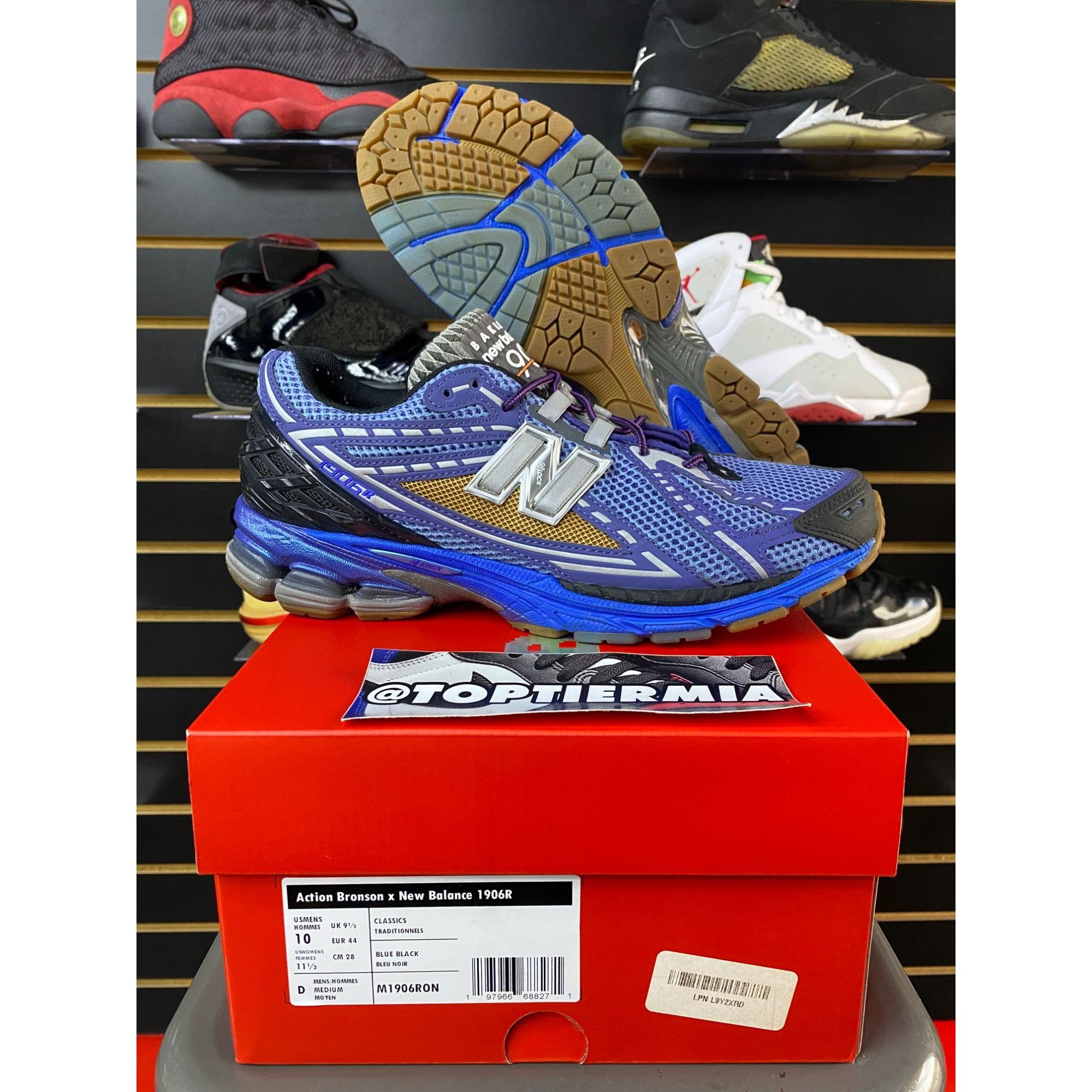 Auralee × New Balance ? FW23 Auralee x New Balance 1906R Blue NEW 