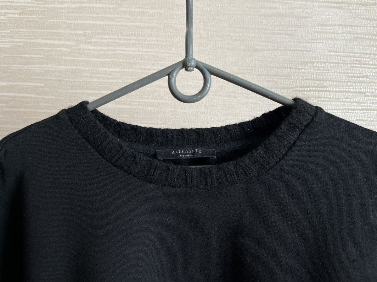 Allsaints AllSaints Nia Drape Sweat Women’s All Saints Asymmetry Size M / US 6-8 / IT 42-44 - 5 Thumbnail