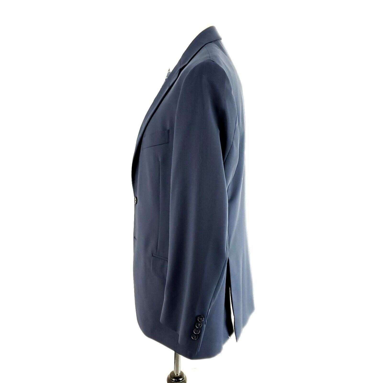 Joseph Abboud Joseph Abboud Marzotto Super 120s Wool2 Button Blazer 40R Or Size 40R - 4 Thumbnail