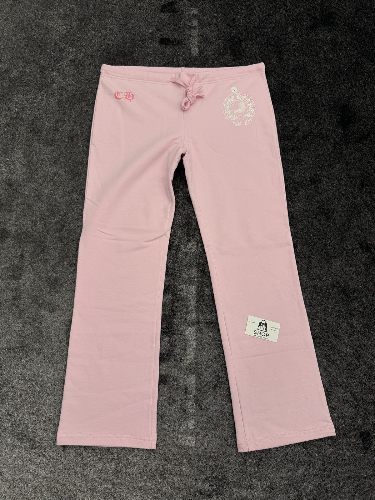 Chrome Hearts BRAND NEW CHROME HEARTS MIAMI ART BASEL PINK FLARE SWEATPANT Size US 34 / EU 50 - 1 Thumbnail