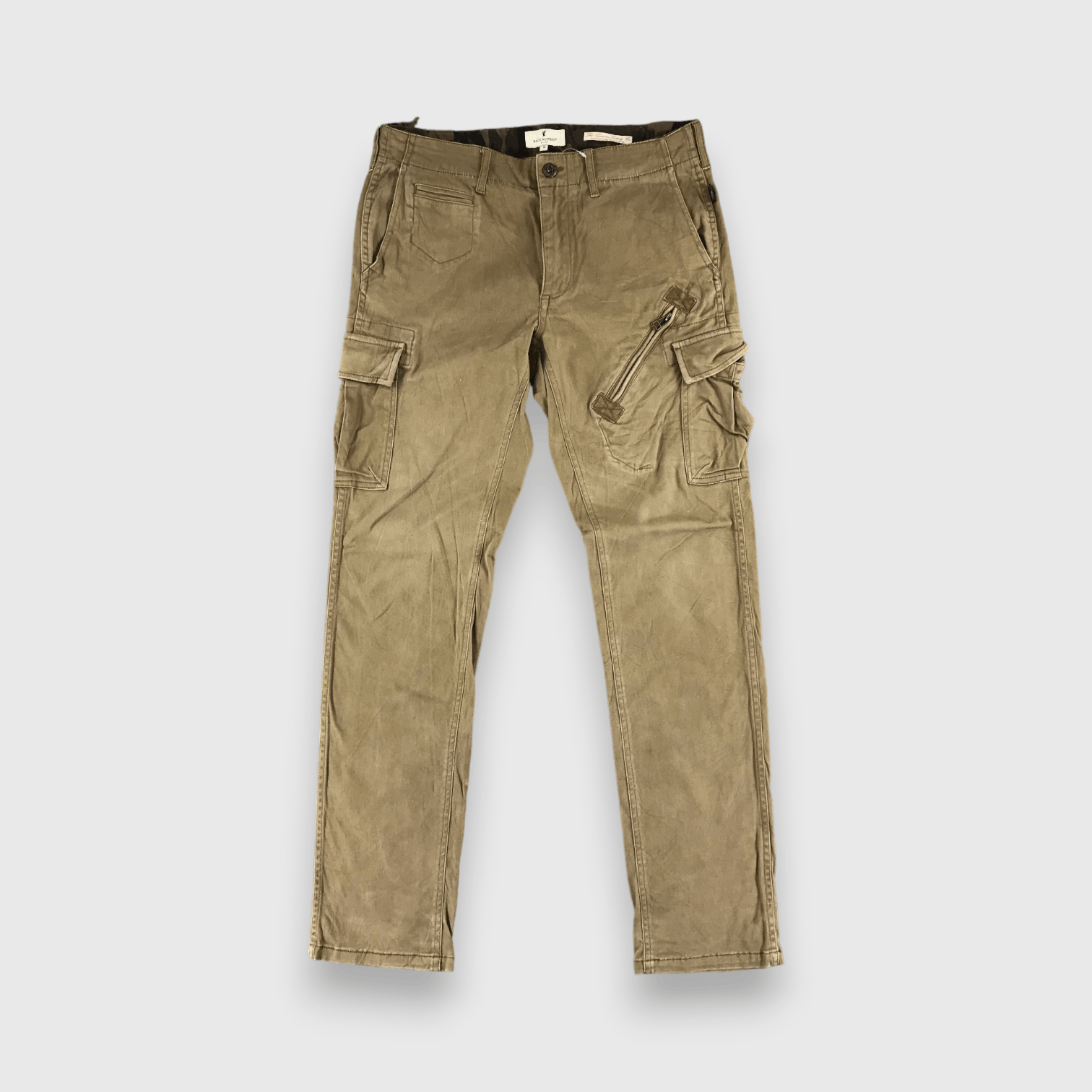 Japanese Brand Back Number Multi Pocket Cargo Pant-J143 Size US 31 - 1 Thumbnail